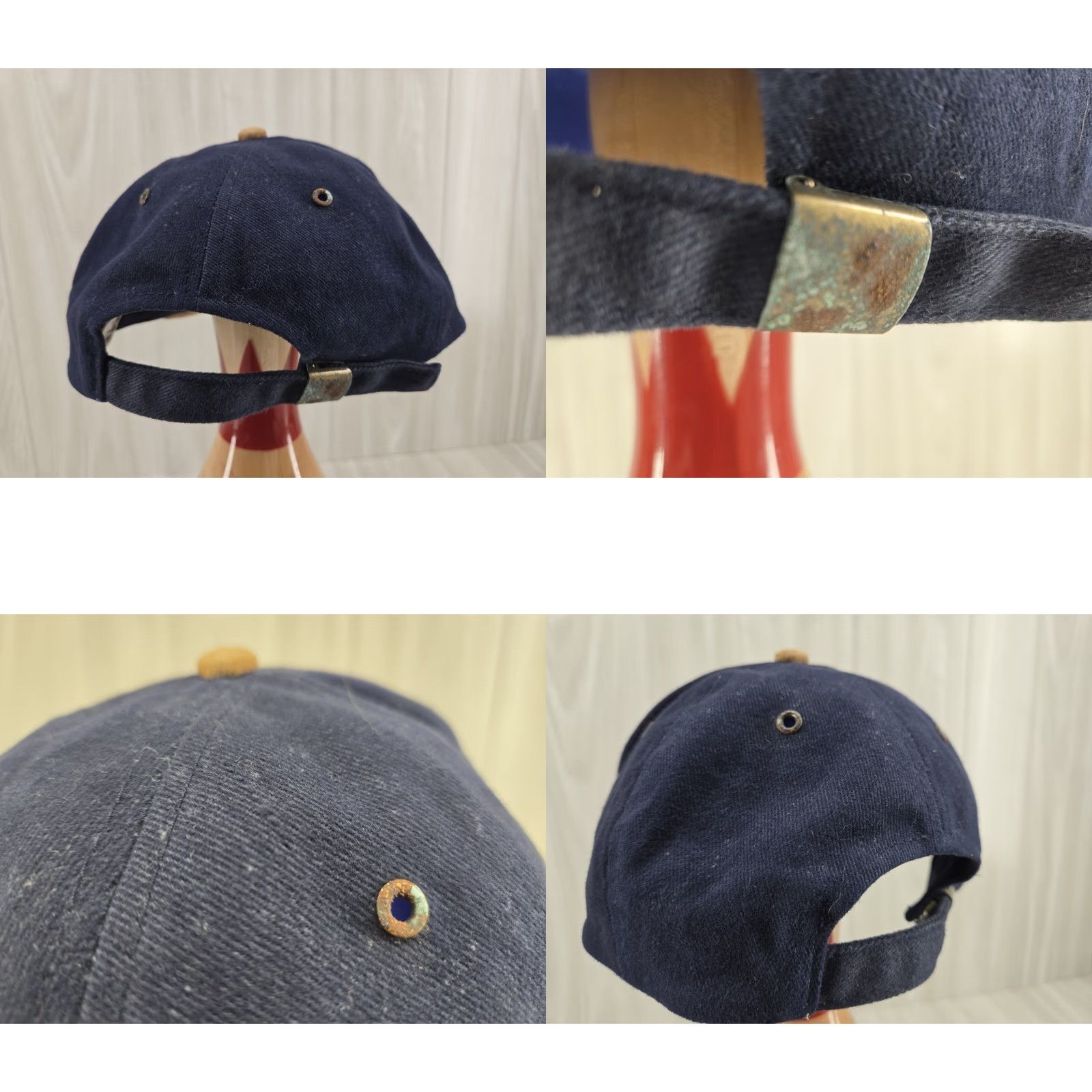 Vintage VINTAGE HaT Australia Suede Brim Hat Embroidered Cap Strapback Mens Adjustable Black 90s Australia Vintage Distressed Embroidered Cap Strapback Size ONE SIZE - 8 Thumbnail