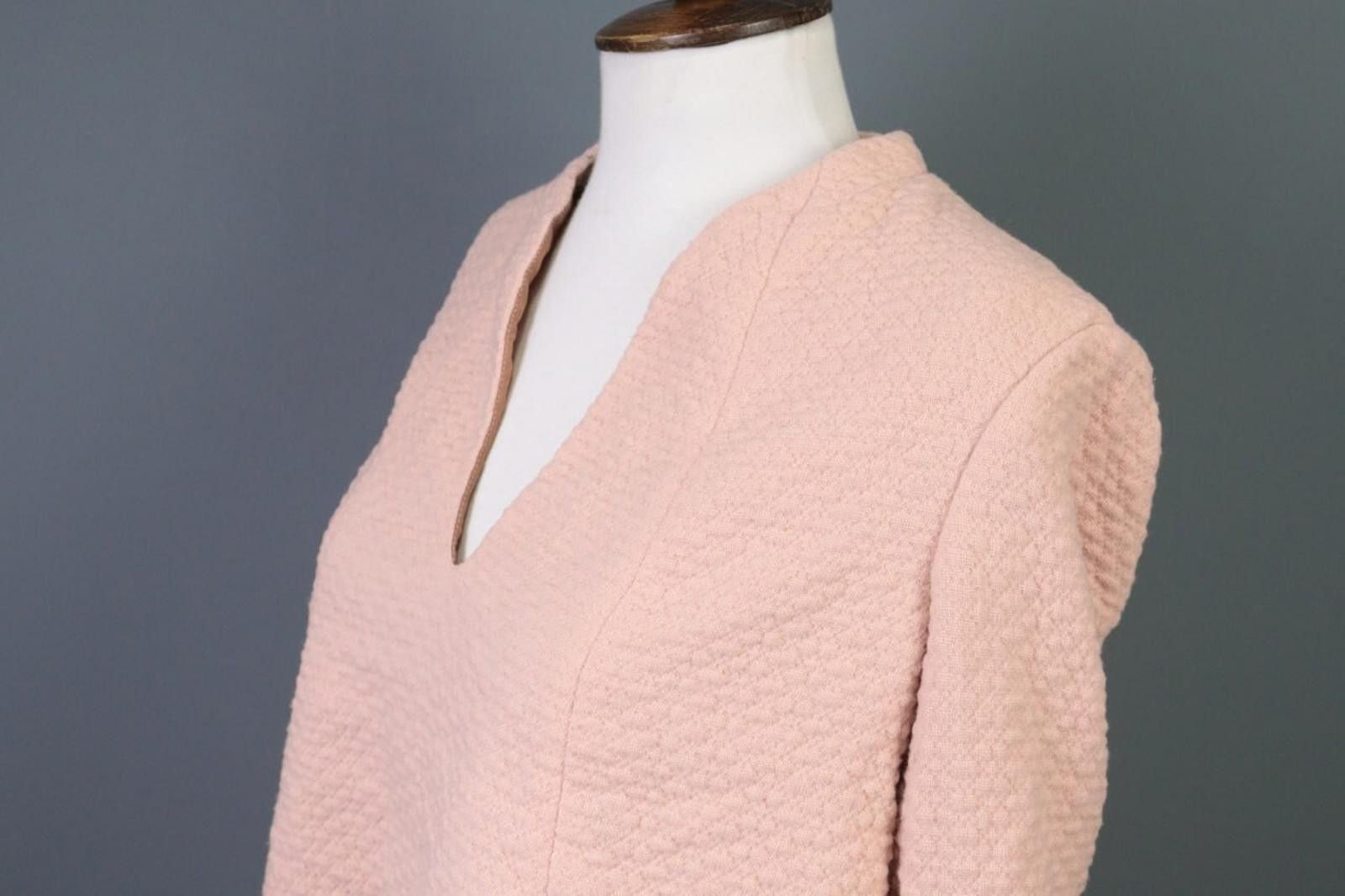Wilkes Bashford BA&SH WAREN Pink Wool Knit Lightweight Sweater Size 2 / M Size XS / US 0-2 / IT 36-38 - 10 Thumbnail