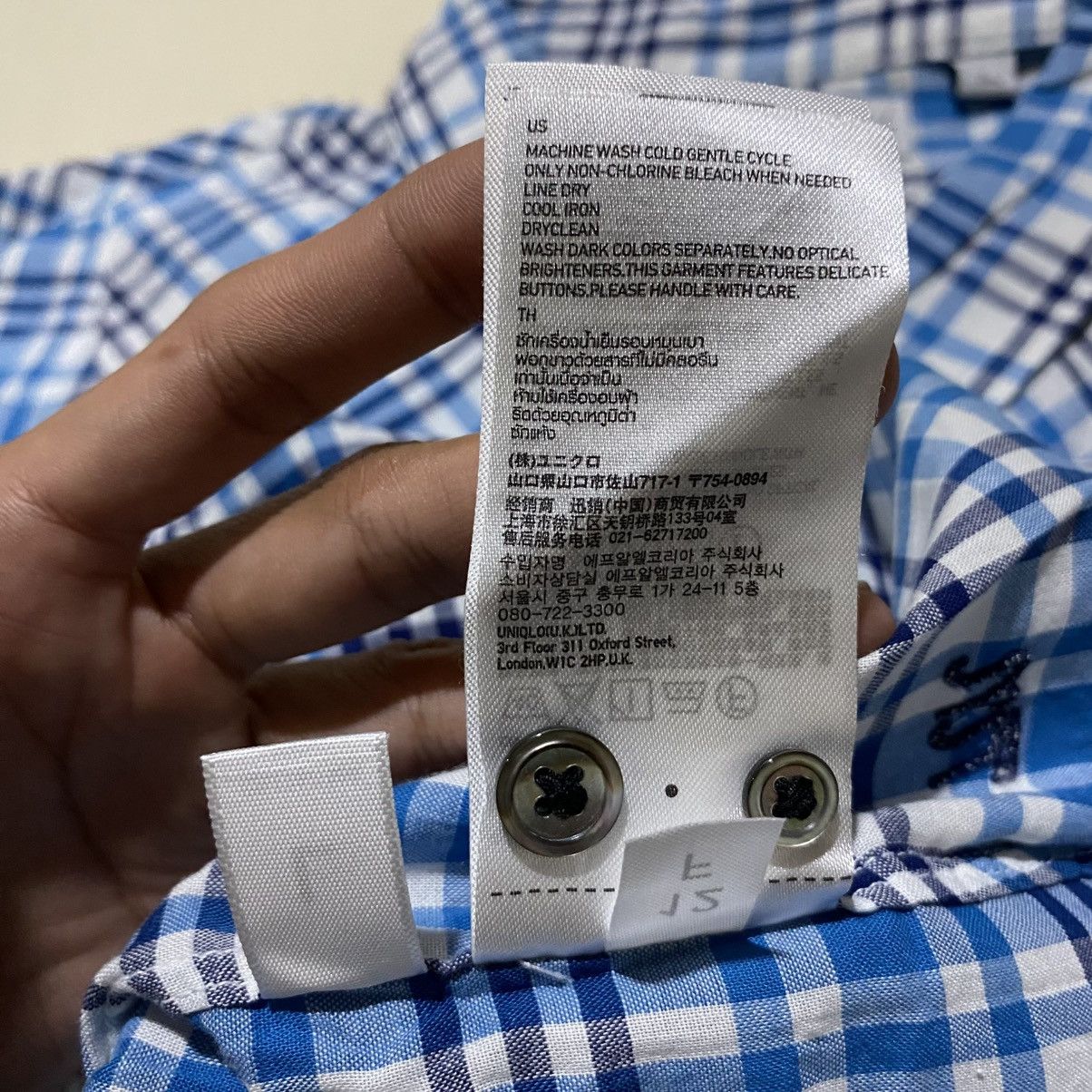 Undercover Uniqlo Undercover Gingham Shirt Button Size US L / EU 52-54 / 3 - 7 Thumbnail