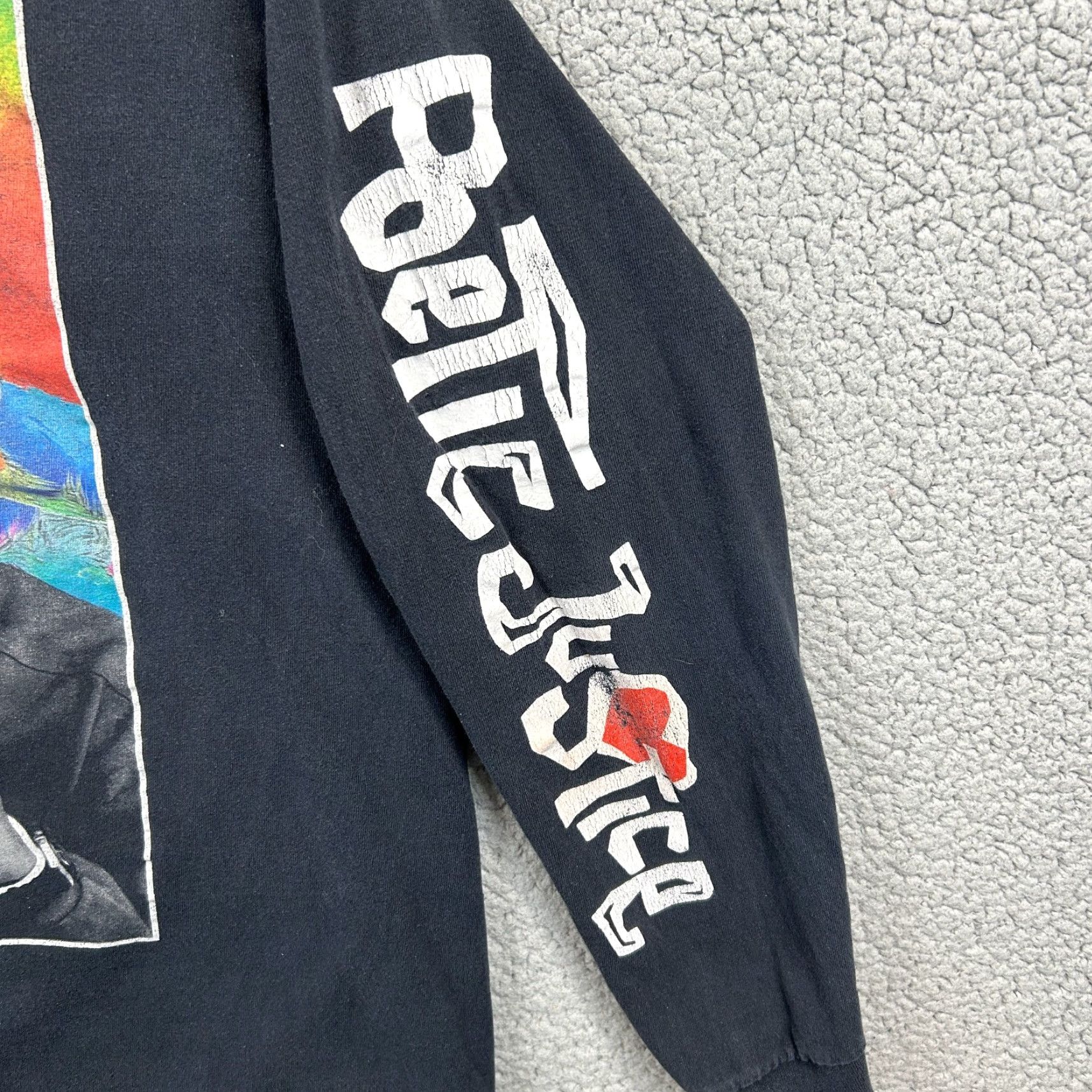 Vintage Tupac Poetic Justice Shirt Adult Large Black Graphic Tee Long Sleeve Men Size US L / EU 52-54 / 3 - 3 Thumbnail