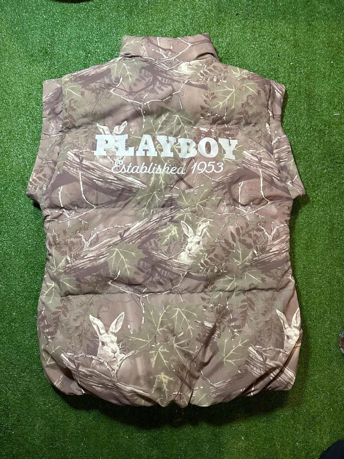 Other Vintage Playboy Camo Vest Size XL / US 12-14 / IT 48-50 - 2 Thumbnail