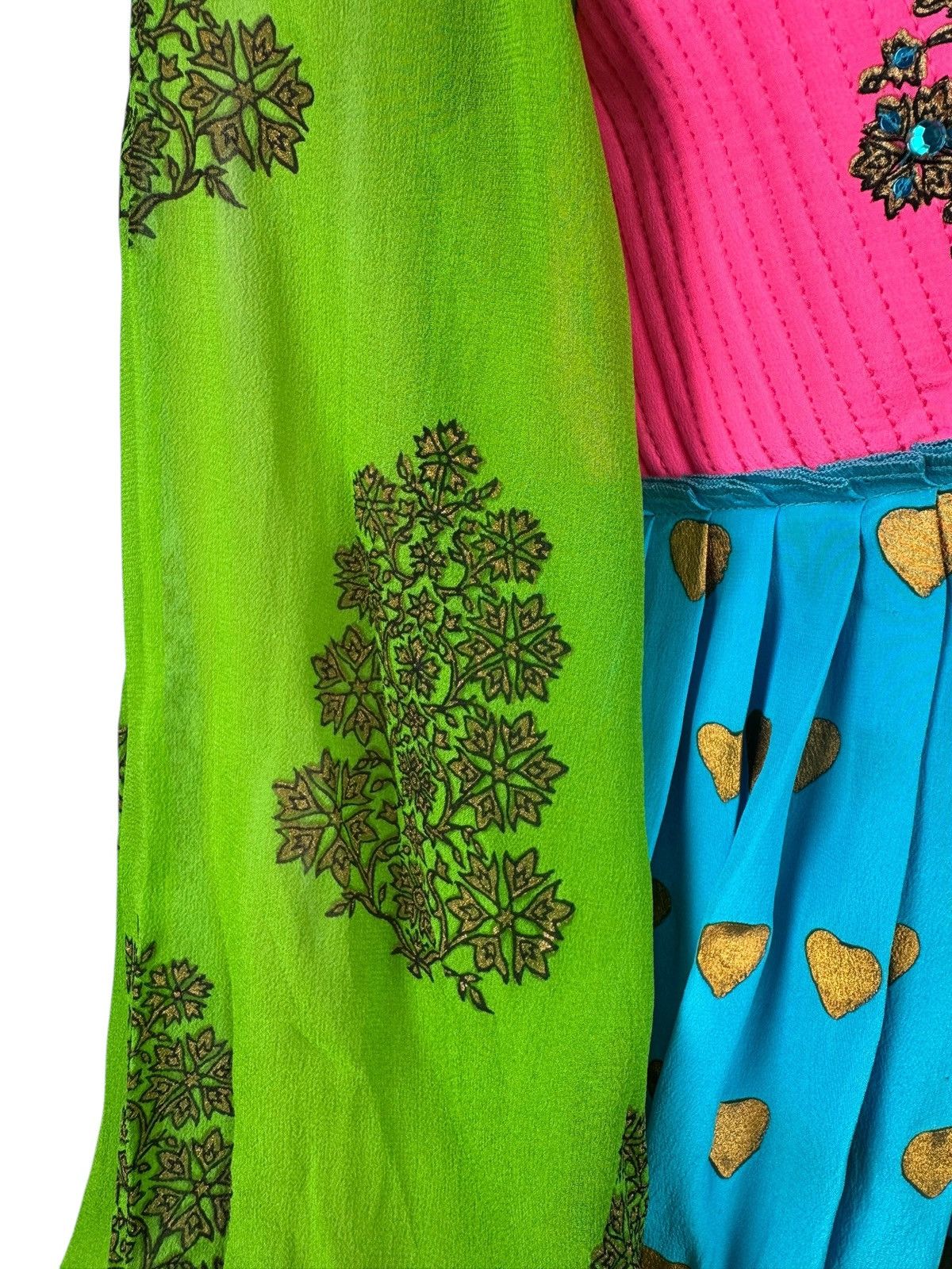 Manish Arora Manish Arora Silk Blouse Pleated Emblished Decor size XL Size XL / US 12-14 / IT 48-50 - 7 Thumbnail