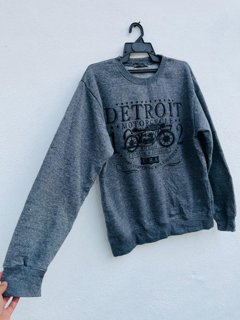 Japanese Brand × Vintage Vintage Detriot Motorcycle Streetwear Fashion Style Size US L / EU 52-54 / 3 - 5 Thumbnail