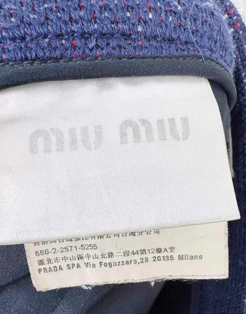 Miu Miu Miumiu wool knitted skirt Size 40" / US 18 - 6 Thumbnail