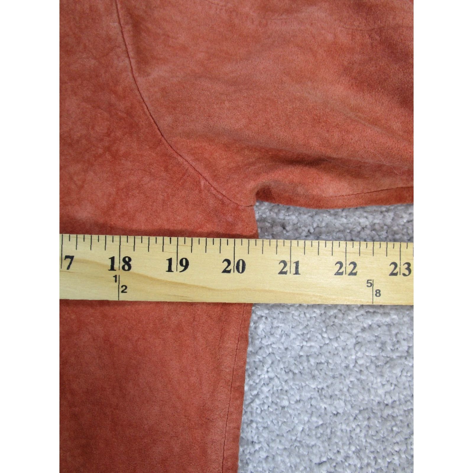 Pendleton Pendleton Jacket - Women’s Medium Orange Leather Button Up - Regular Fit - Pendleton Leather Jacket Size M / US 6-8 / IT 42-44 - 7 Thumbnail