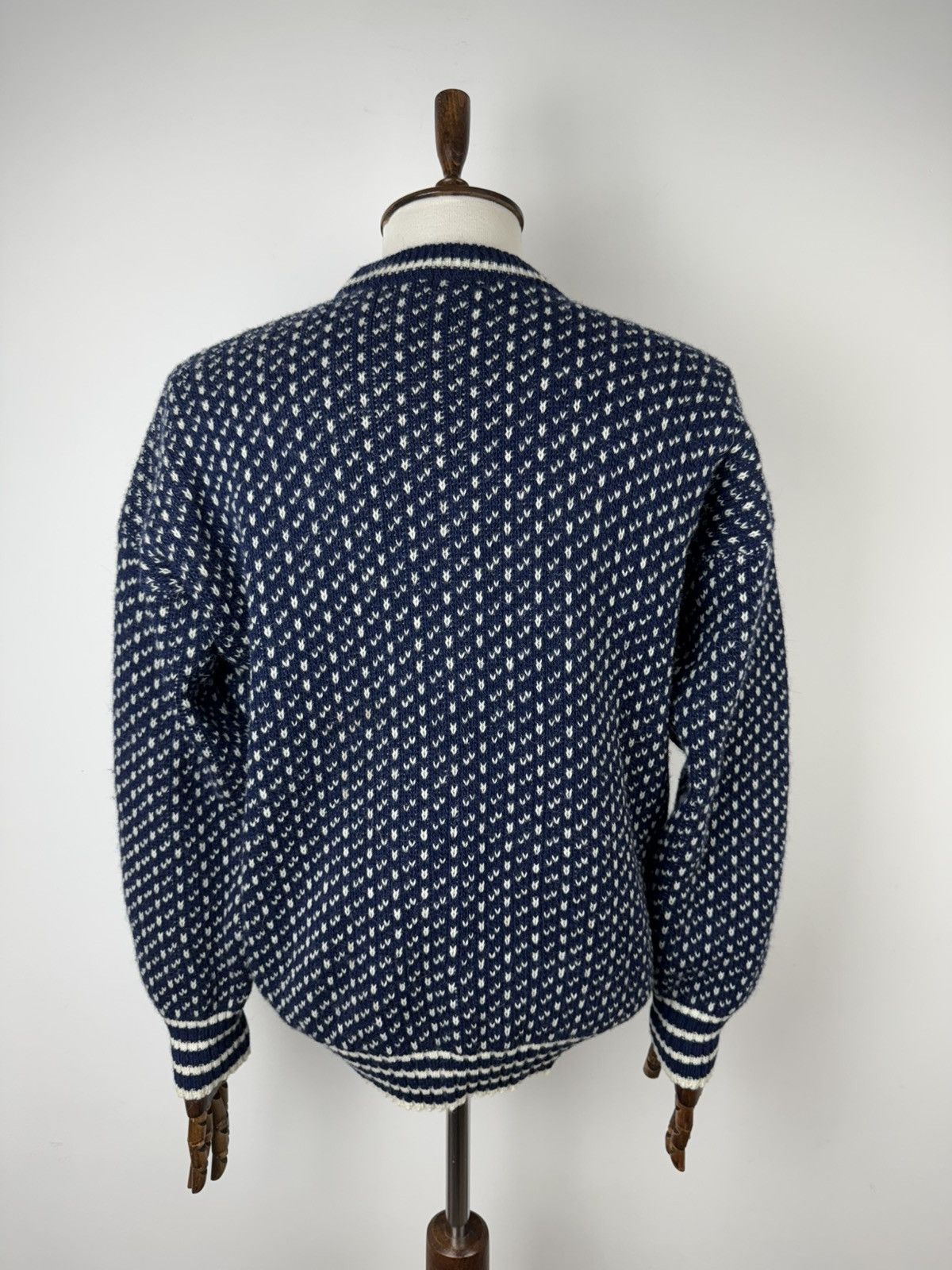 Vintage Vintage Pakeman Catto Carter Wool Sweater Knitted Pullover Size US L / EU 52-54 / 3 - 3 Thumbnail