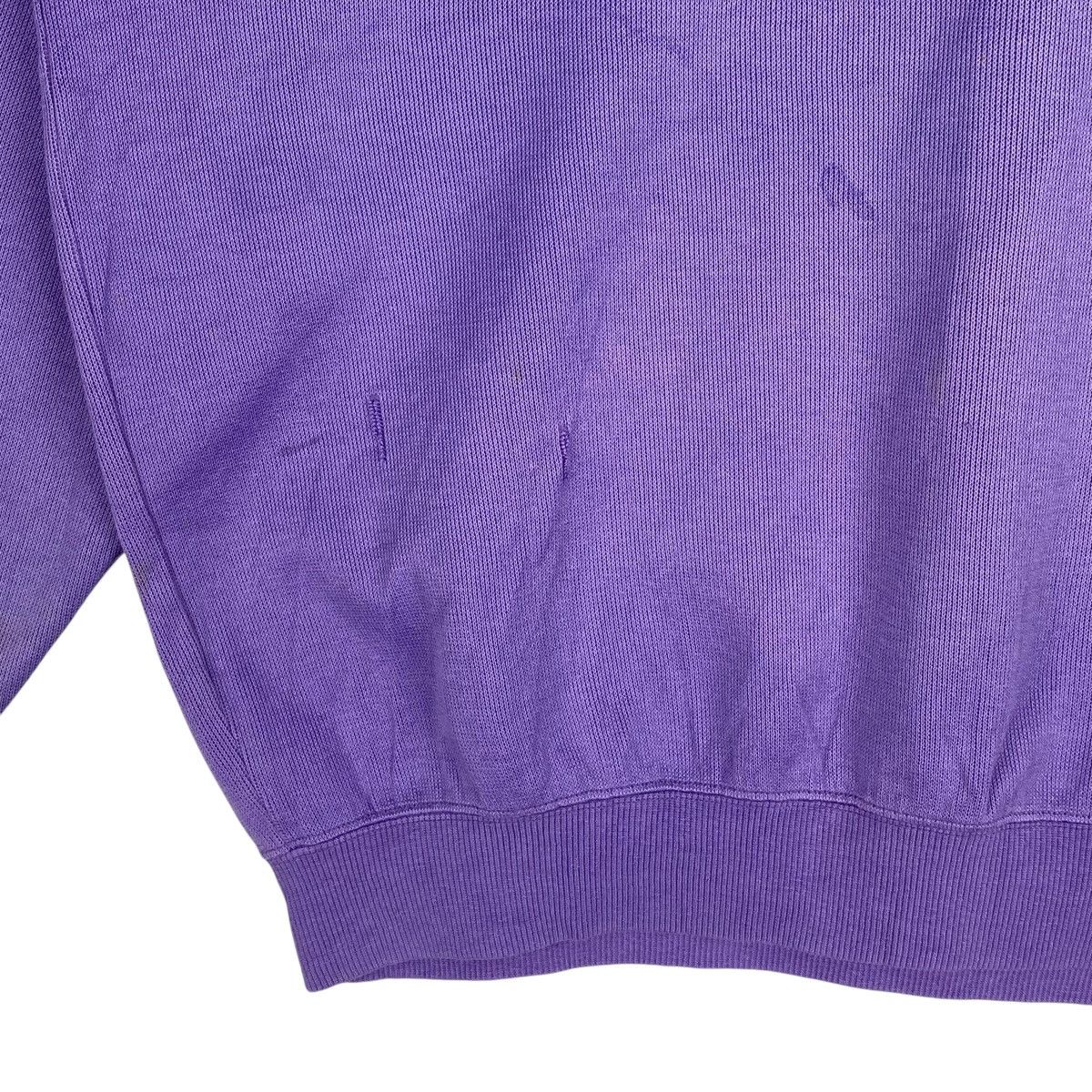 Kenzo × Vintage Vintage Kenzo Embroidered Crewneck Sweatshirt Purple Size L / US 10 / IT 46 - 4 Thumbnail