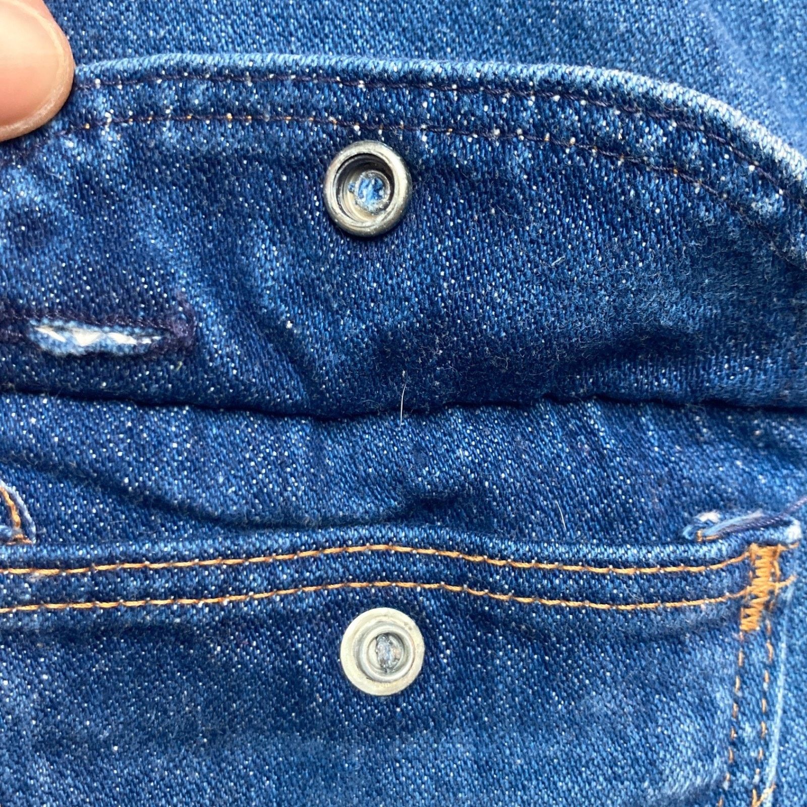 Wrangler Wrangler Trucker Jacket Blue Denim Made in USA 70s Size 44 Size US L / EU 52-54 / 3 - 10 Thumbnail