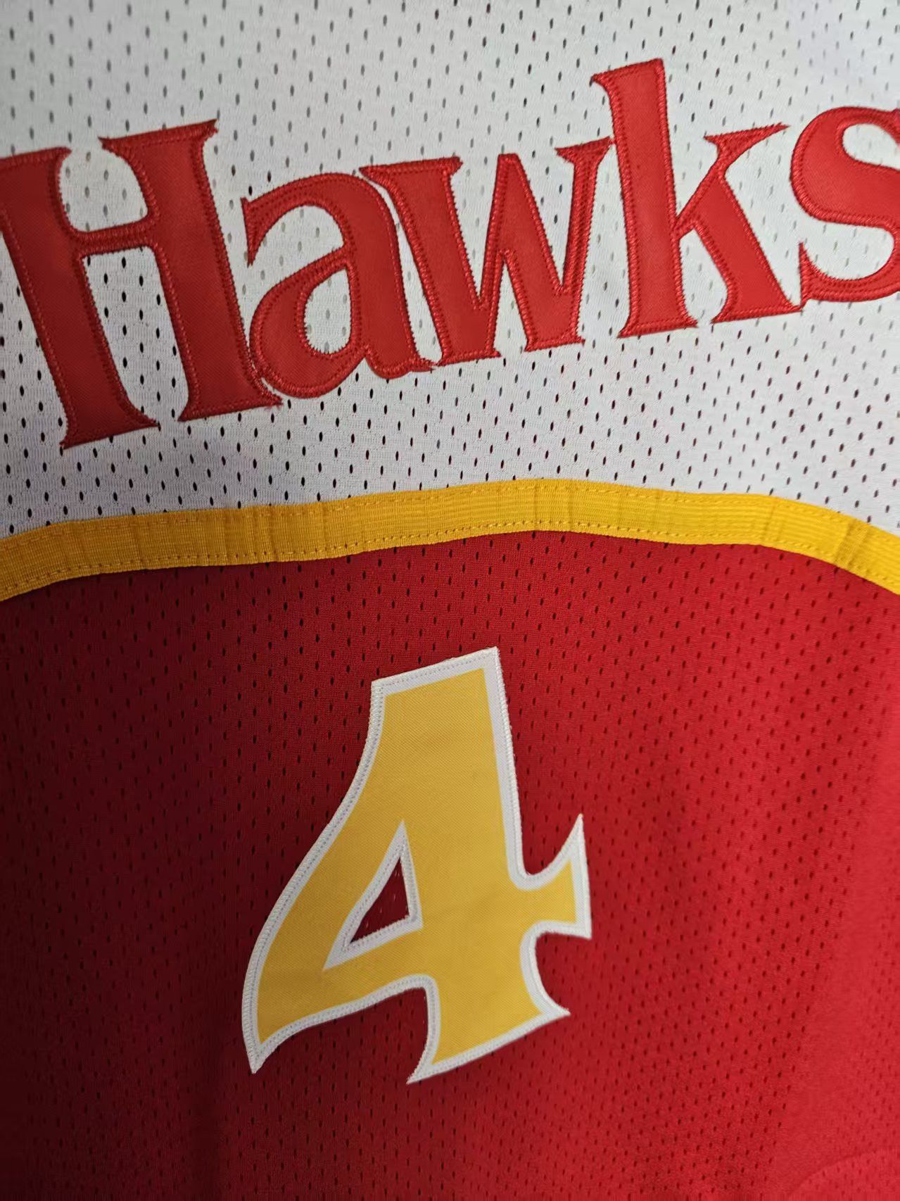 NBA Hawks #4 Spud Webb Jersey XL Size US XL / EU 56 / 4 - 3 Thumbnail