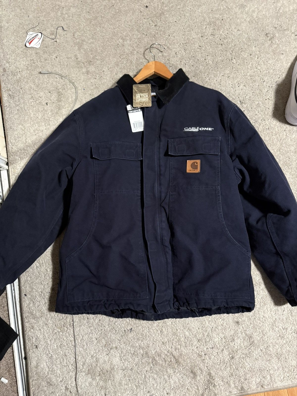 Carhartt CARHARTT NAVY L NWT read desc Size US L / EU 52-54 / 3 - 1 Thumbnail