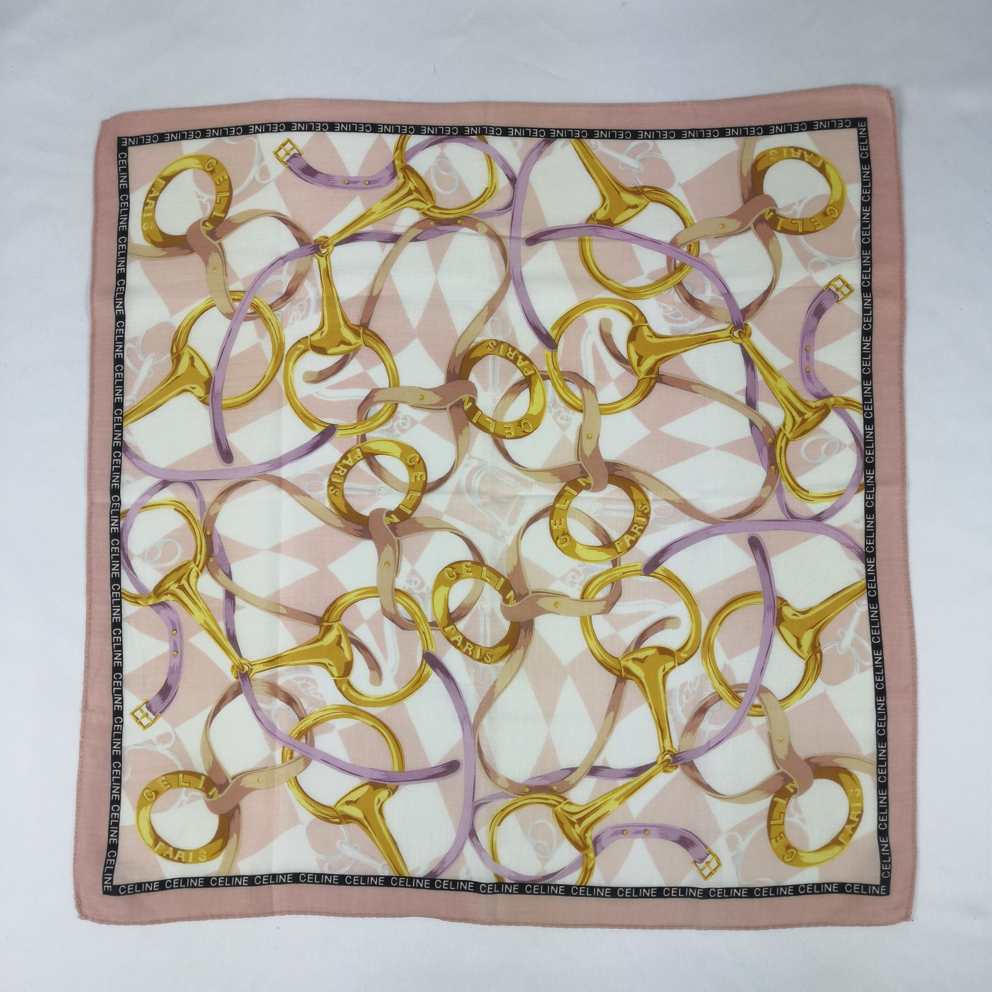 Celine Vintage Celine Paris Handkerchief 56789 Size ONE SIZE - 2 Thumbnail