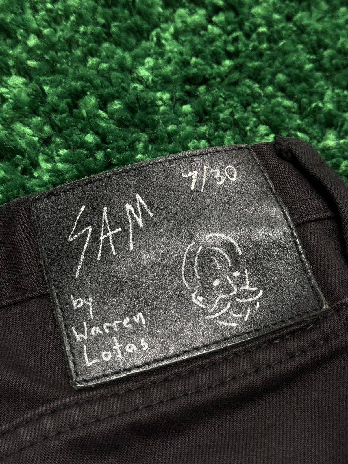 Vintage × Warren Lotas GRAIL Warren Lotas " SAM " Denim Jeans Sz. 29 7/30 Size US 29 - 7 Thumbnail
