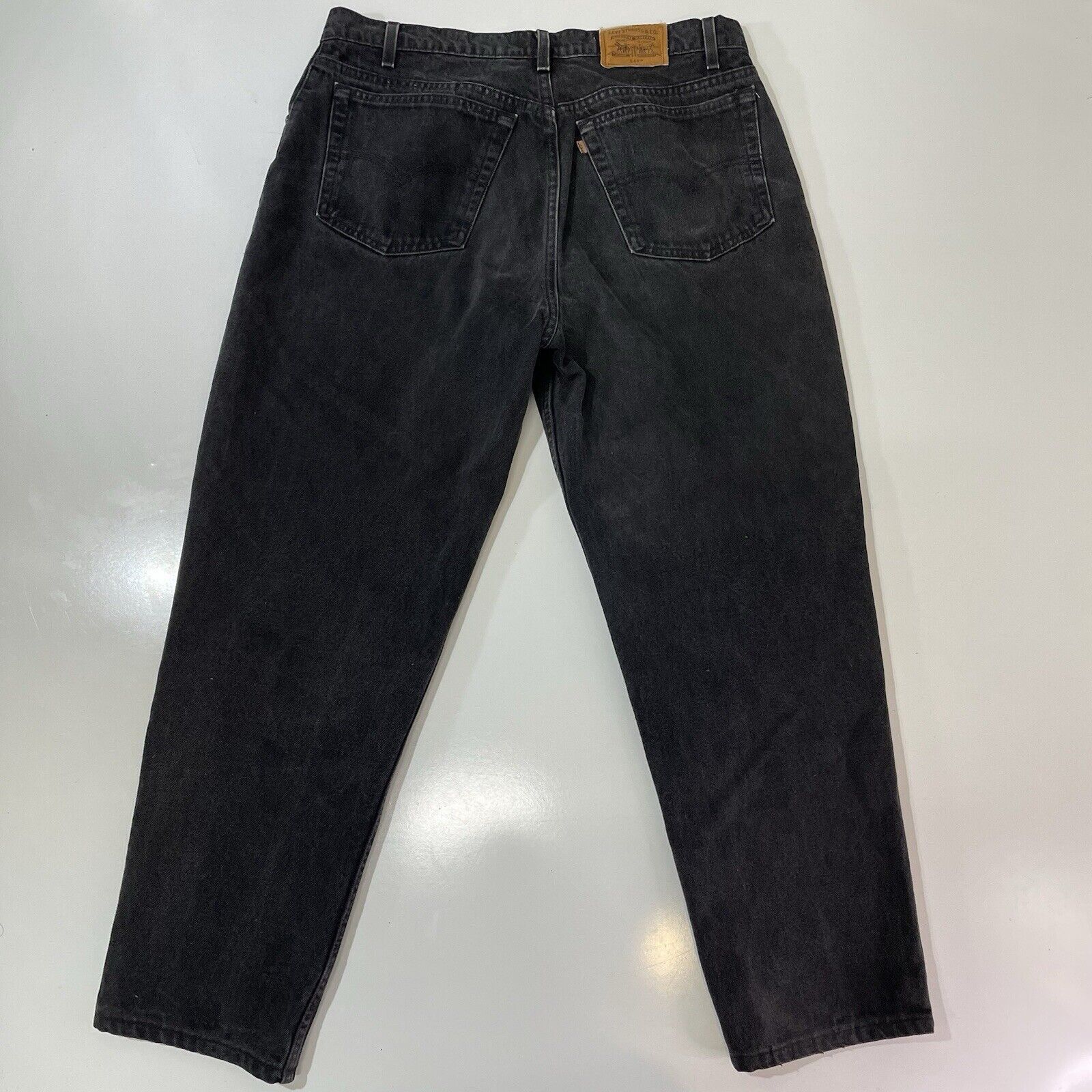 Levi's VTG Levis Men’s 545 Loose Baggy Fit Brown Tab Jeans 36x29 Size US 36 / EU 52 - 8 Thumbnail