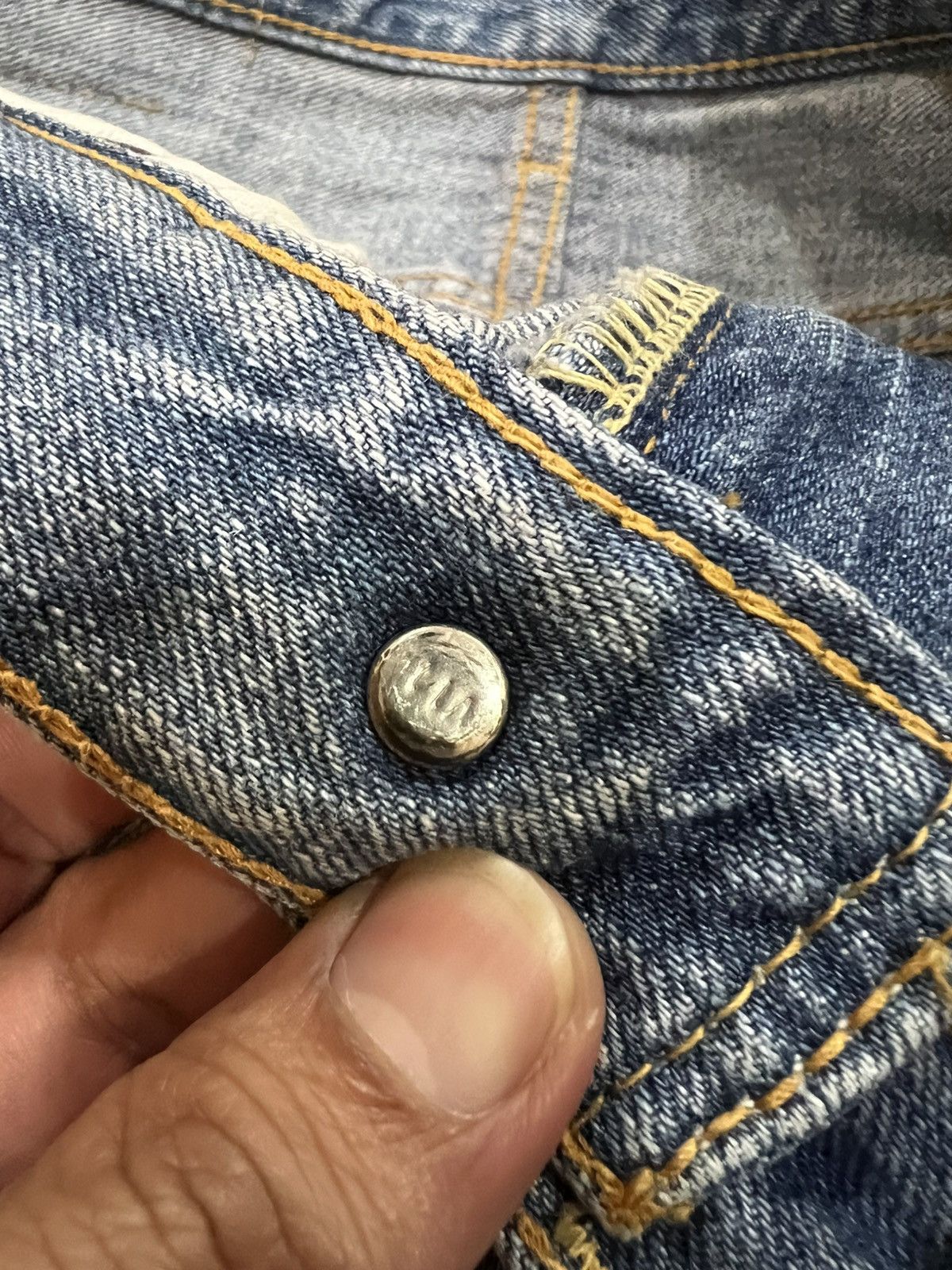 Levi's Vintage Flare Levis 517 Faded Denim Jean Size US 28 / EU 44 - 8 Thumbnail
