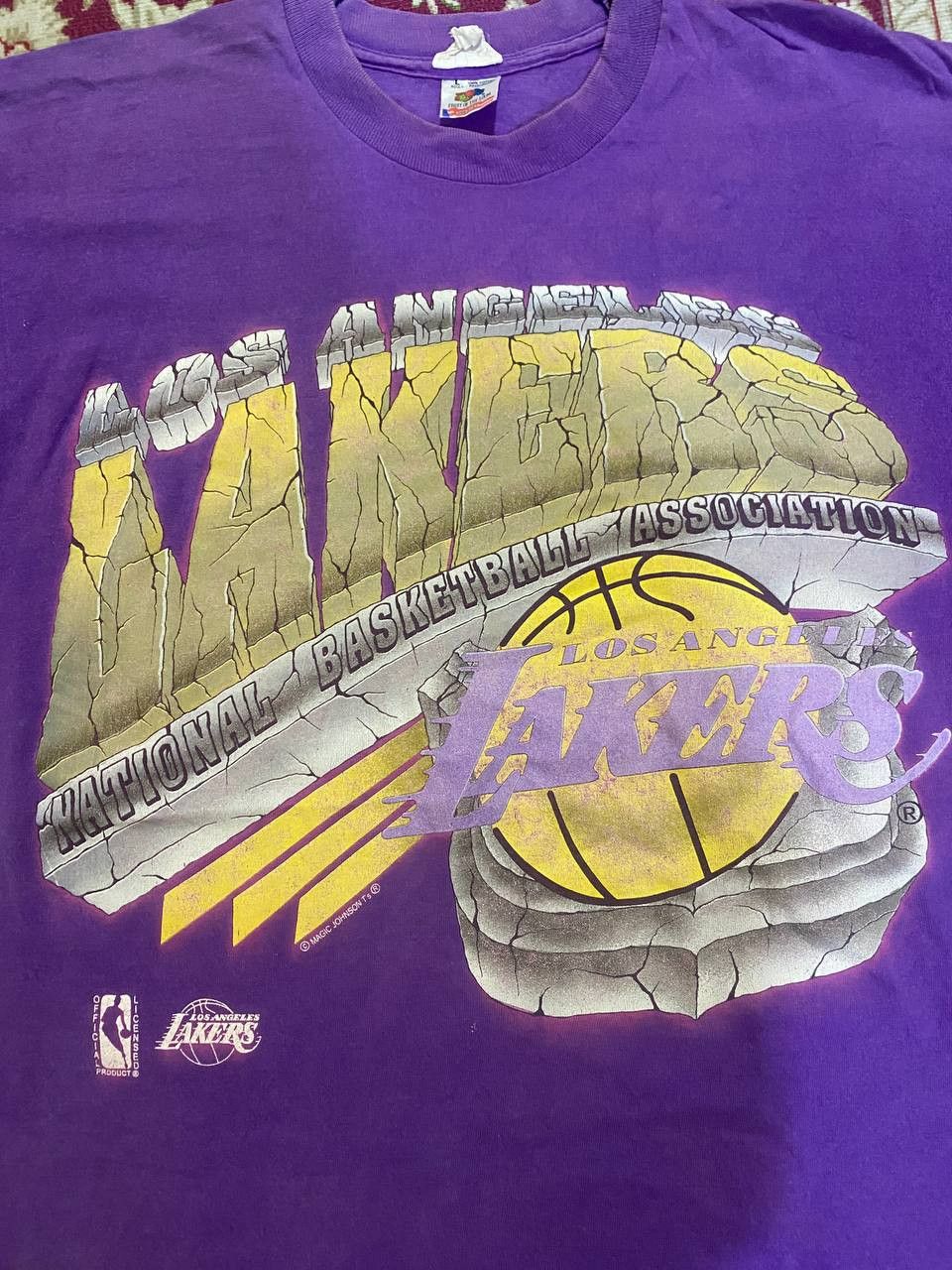 Vintage Vintage 90's NBA Los Angeles Lakers Size US L / EU 52-54 / 3 - 2 Thumbnail