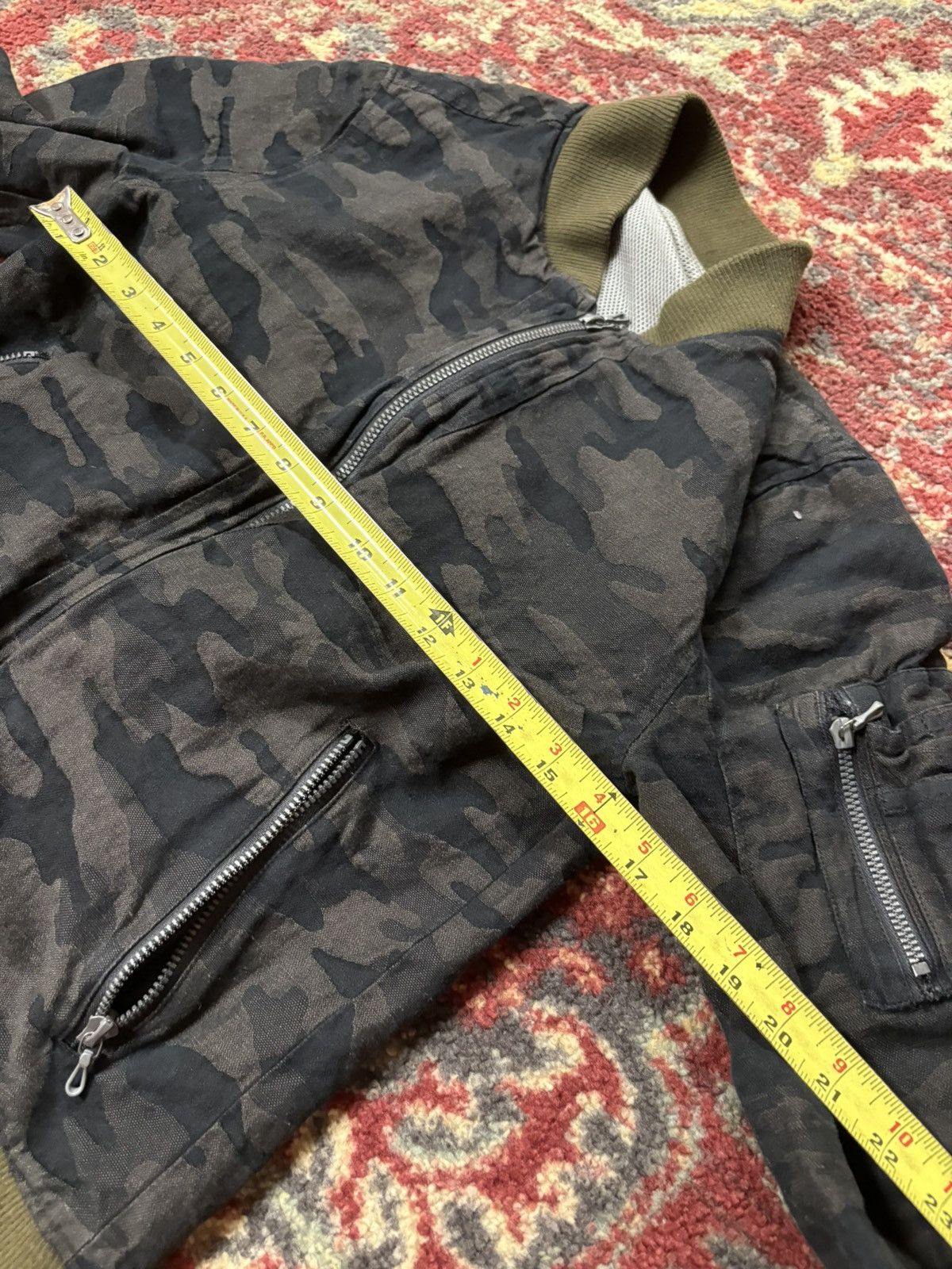 Shellac Camo MA1 Bomber Jacket Size US M / EU 48-50 / 2 - 7 Thumbnail