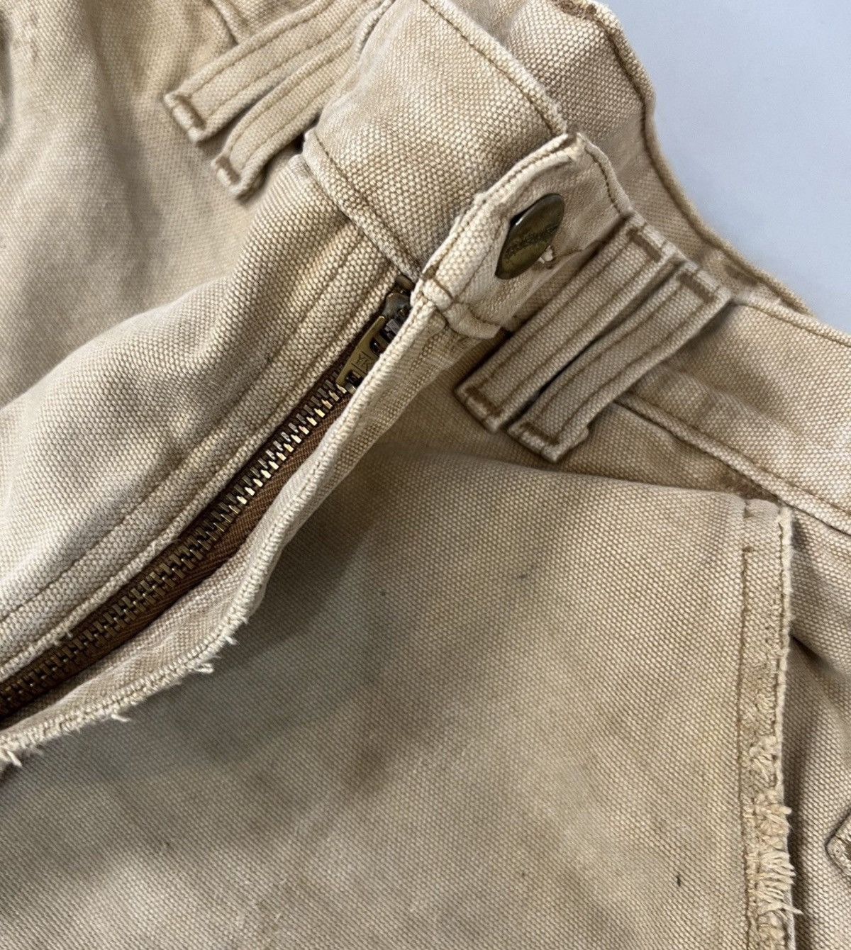 Carhartt Vintage carhartt cargo thrashed repair denim Size US 32 / EU 48 - 7 Thumbnail
