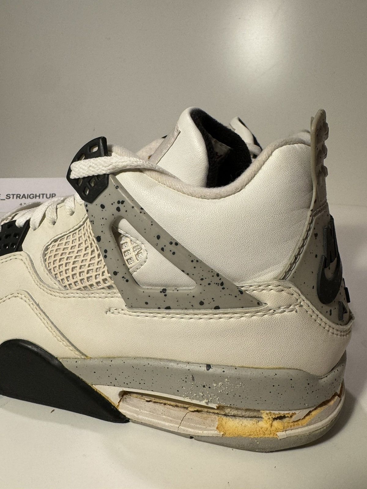 Jordan Brand Jordan White Cement 4 FINAL PRICE DROP!! Size US 11 / EU 44 - 8 Thumbnail