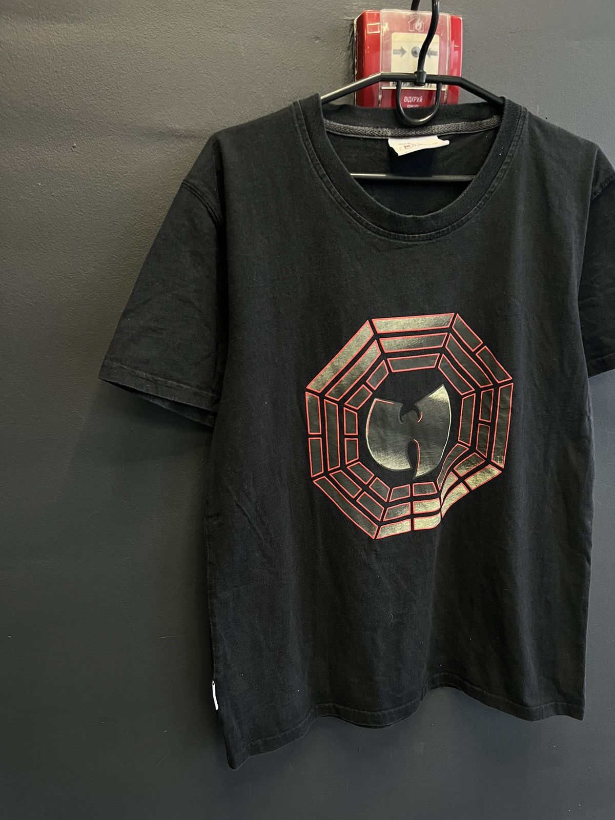 Vintage × Wu-Tang Clan Vintage Y2K Wu Tang Clan 8 Diagrams Wu Wear 90s Black Tee Size US L / EU 52-54 / 3 - 3 Thumbnail