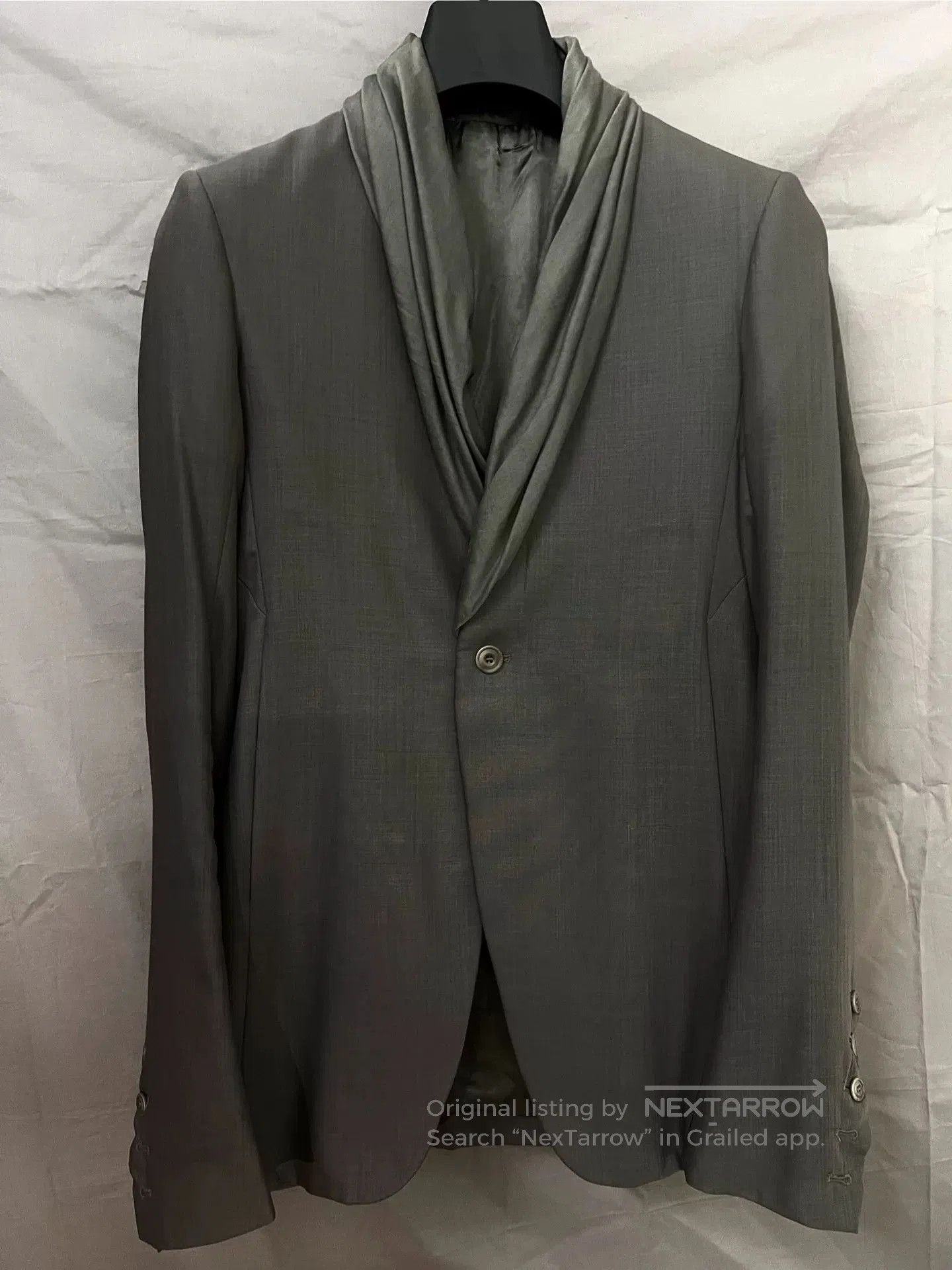Rick Owens Elegant Rick Owens Suit Jacket. Size US M / EU 48-50 / 2 - 8 Thumbnail