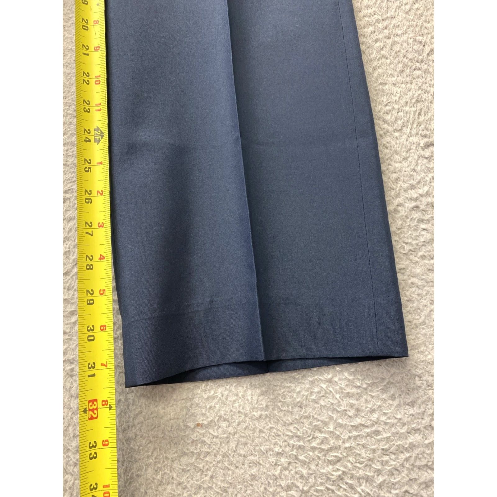 Vintage Travel Smith Pants Mens 35x32 Navy Straight Chino Trousers Size US 35 - 4 Thumbnail