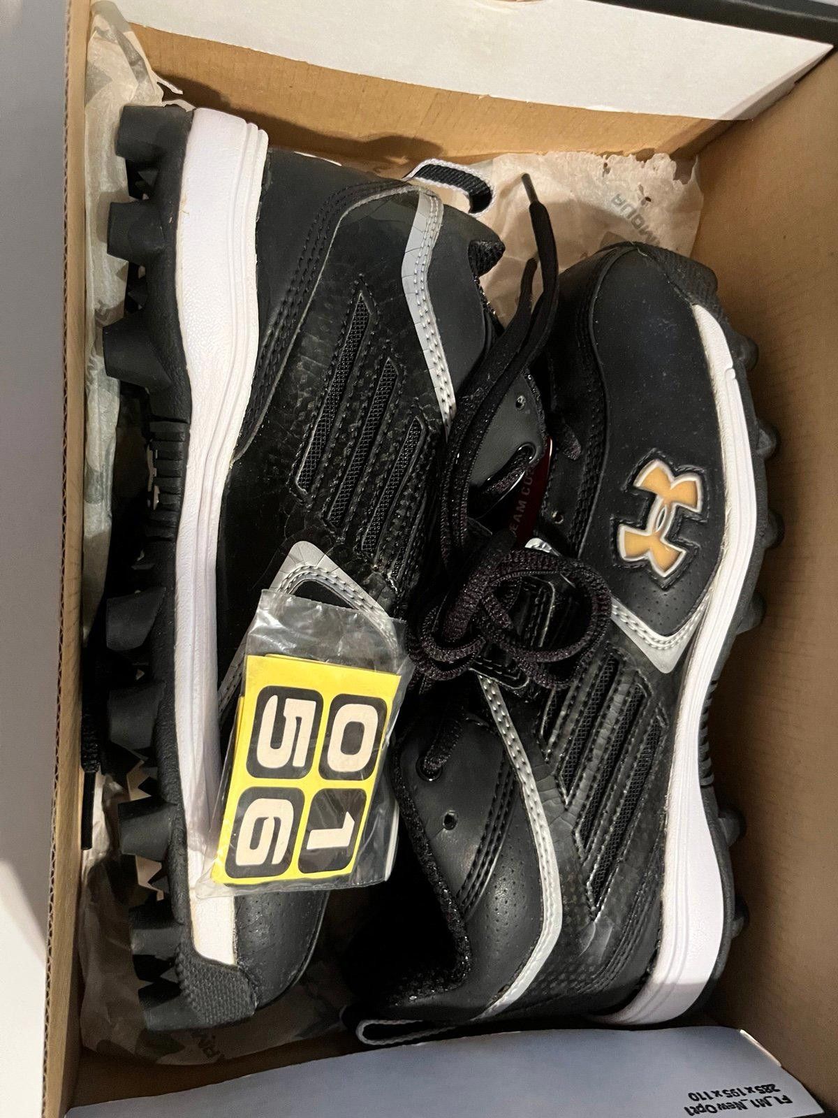 Under Armour Under Armour Black Cleats Crusher Youth Size 3.5Y New in Box Size ONE SIZE - 2 Thumbnail