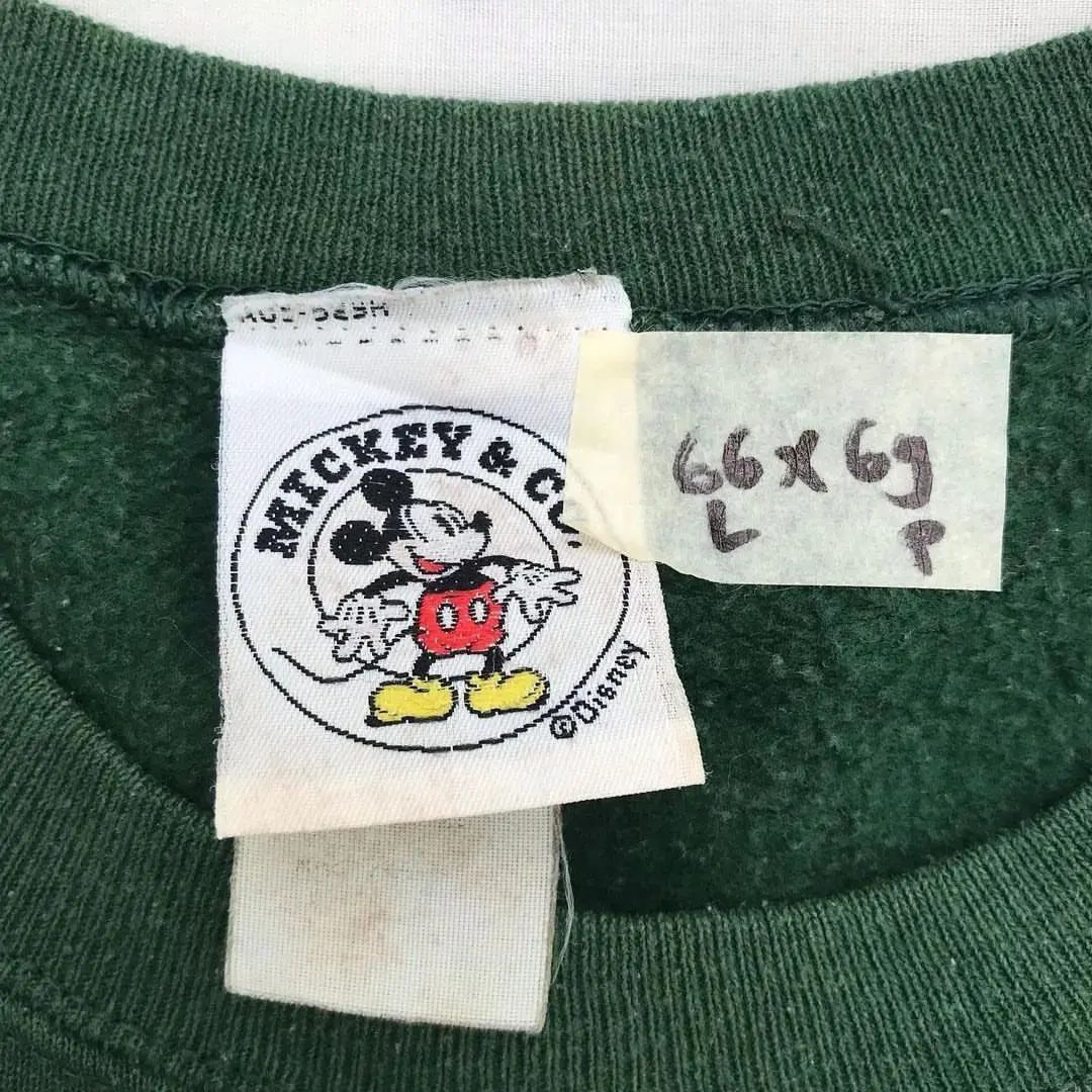 image of Mickey Mouse Disney in Dark Green, Men's (Size XL)