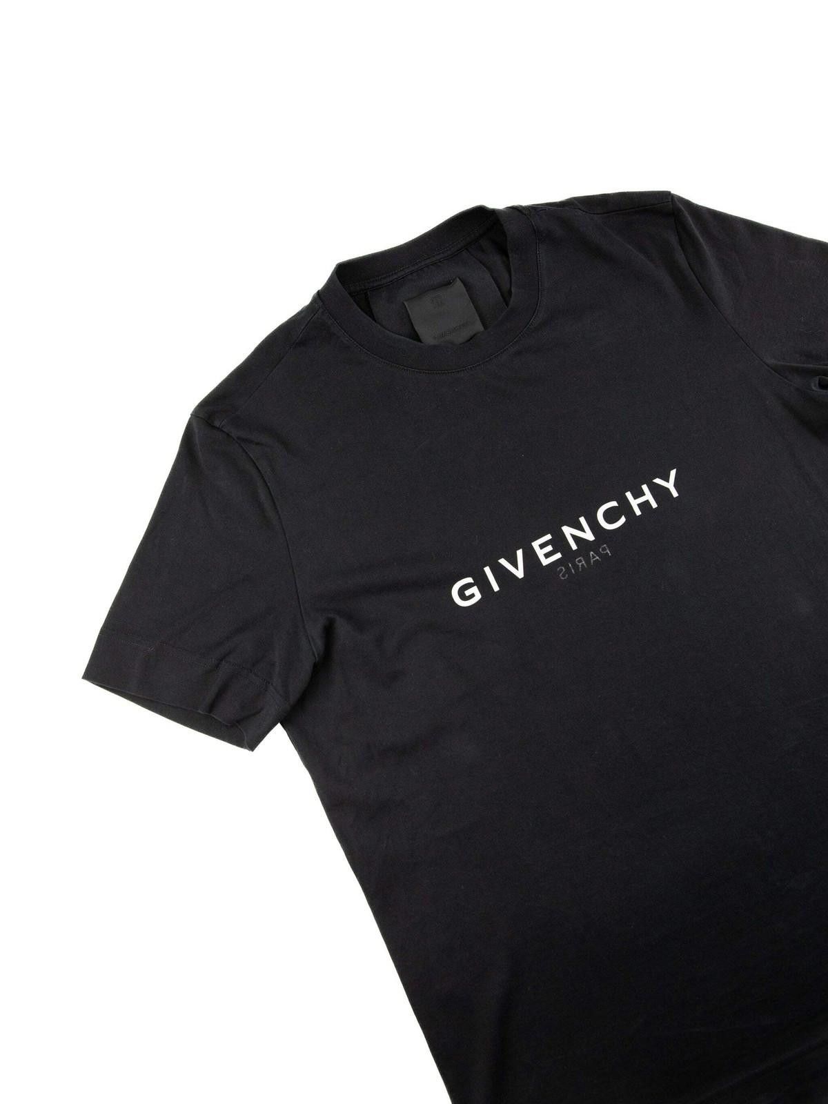Givenchy Givenchy Mens Logo Black T Shirt Small Black Size US S / EU 44-46 / 1 - 4 Thumbnail