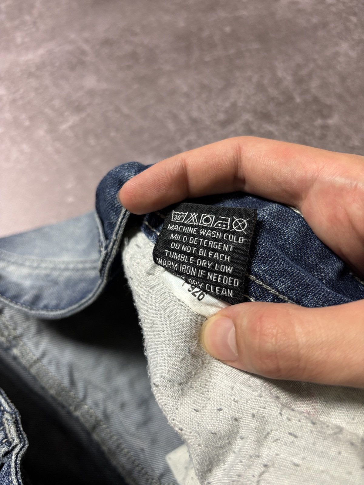 Japanese Brand crazy y2k vintage faded jeans if six was nine style japan Size US 35 - 7 Thumbnail