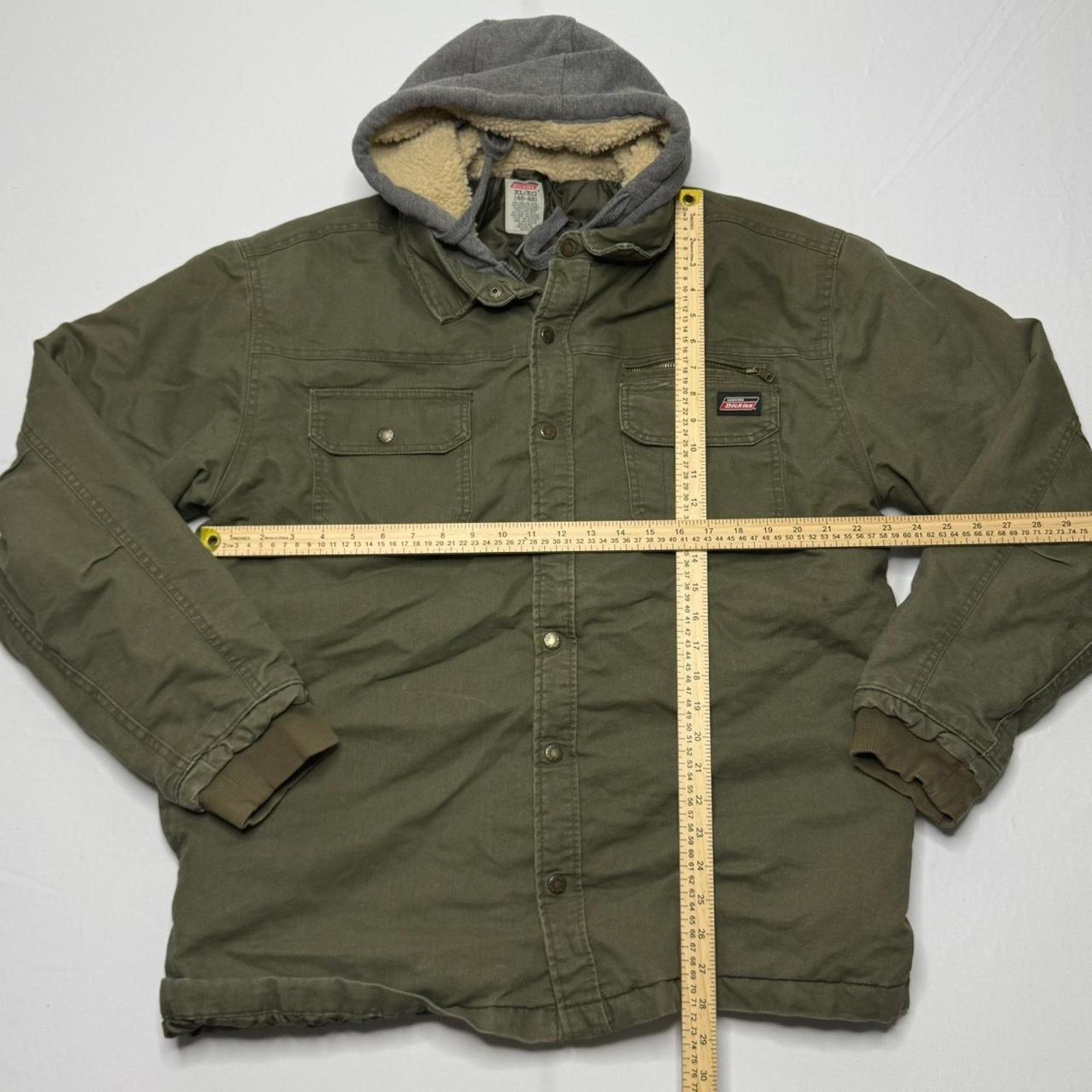 Dickies Dickies Sherpa Lined Hooded Canvas Work Jacket XL (46–48) Size US XL / EU 56 / 4 - 5 Thumbnail