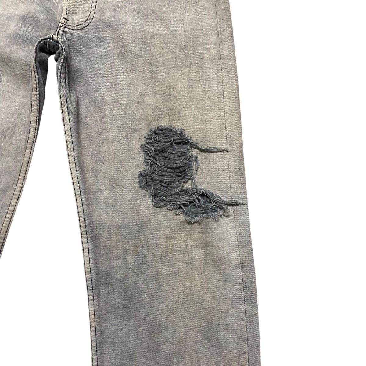 Levi's Vintage Levis 501 Blank Grunge Jeans Size US 30 / EU 46 - 7 Thumbnail