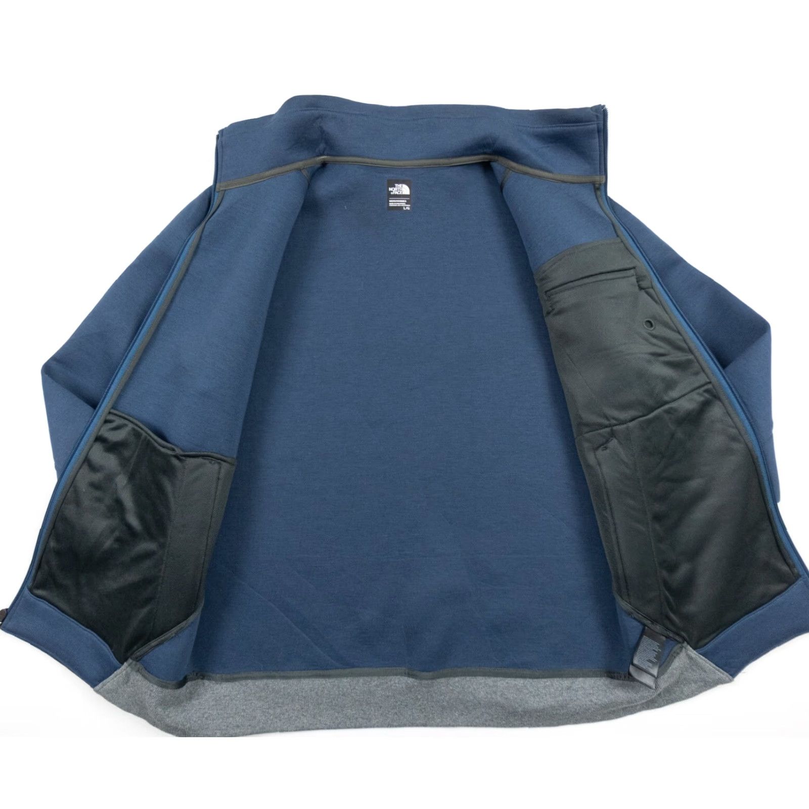 The North Face North Face Jacket Mens Large Blue Thermal 3D Full Zip Jersey Knit Outdoors Size US L / EU 52-54 / 3 - 6 Thumbnail