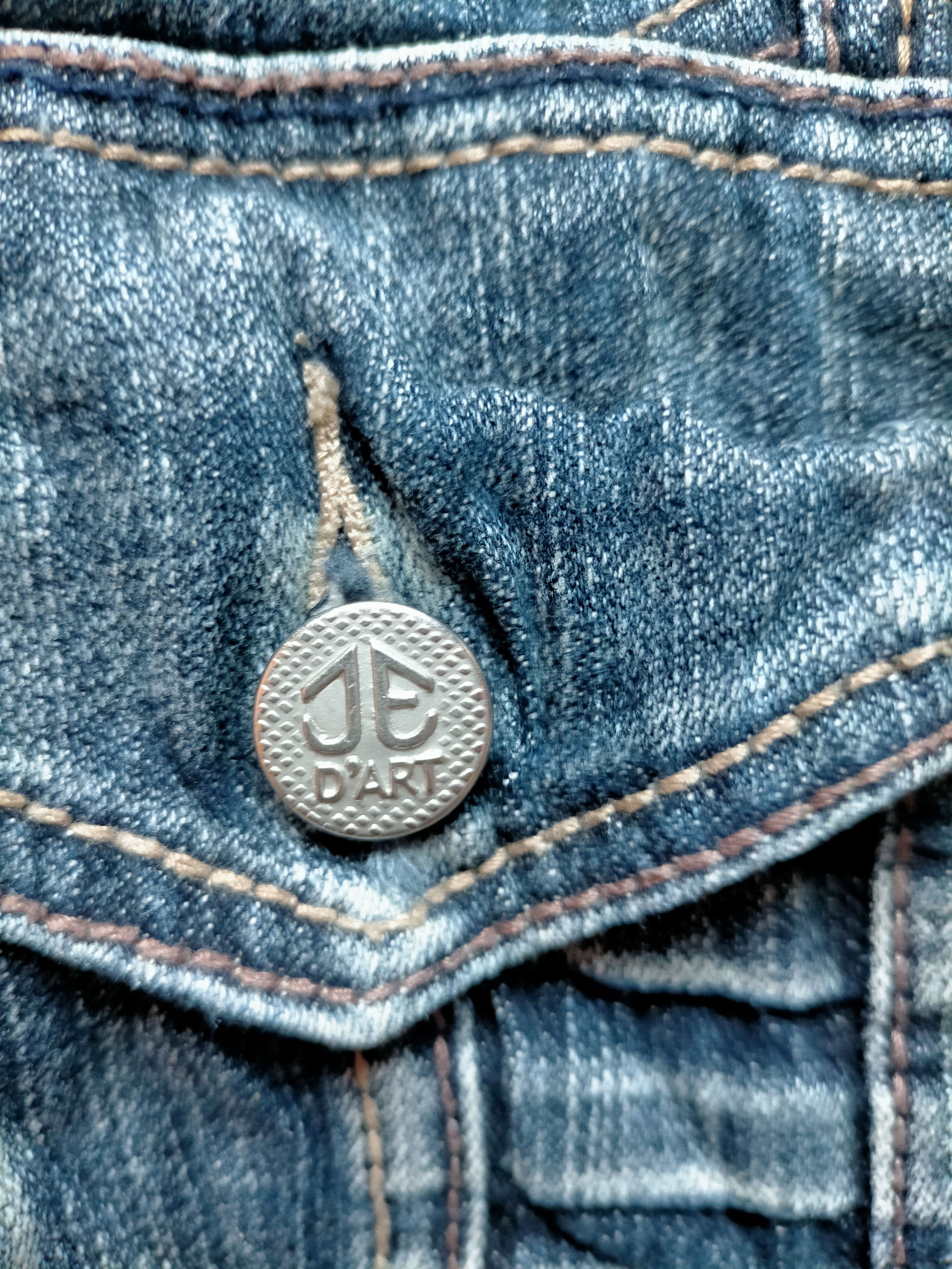 Hysteric Glamour × Japanese Brand Jeans De Art Bondage Punk Cargo Denim Pants Size US 32 / EU 48 - 15 Thumbnail
