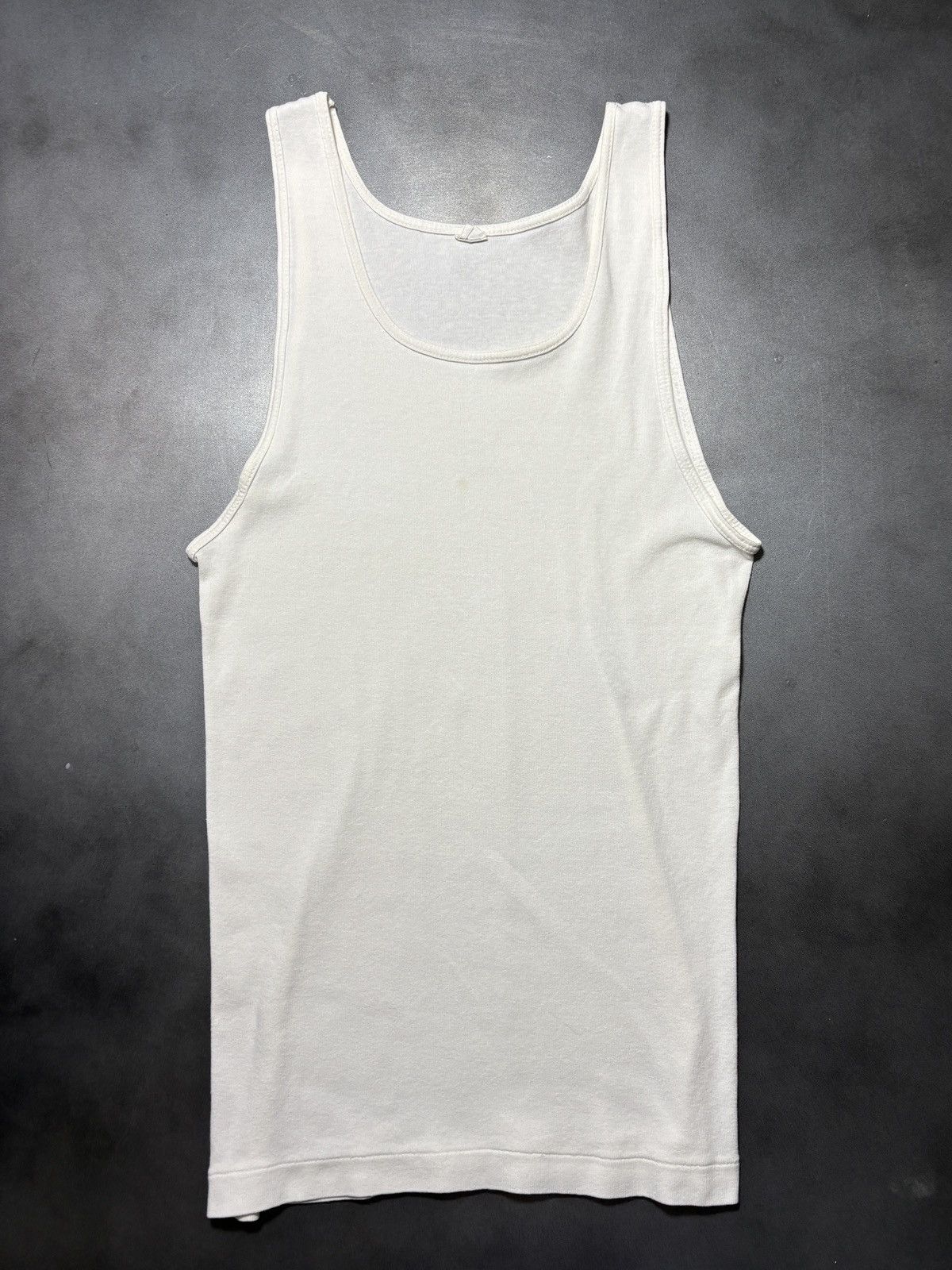 Fruit Of The Loom 1970s Vintage Fruit of the Loom 80s Tank Top Sleeveless Tee Size US L / EU 52-54 / 3 - 2 Thumbnail