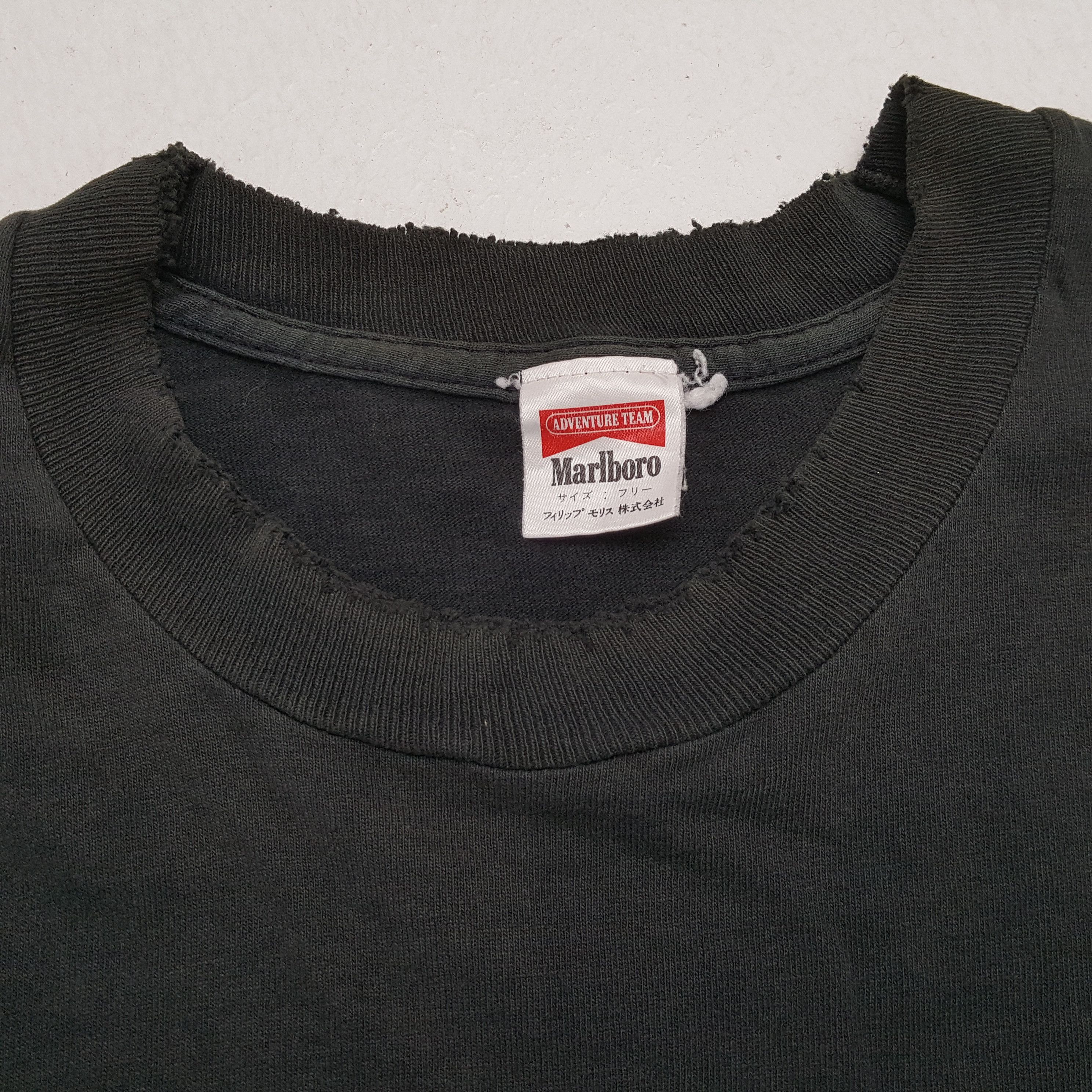 Marlboro × Vintage Vintage MARLBORO ADVENTURE TEAM Promo Distressed T-Shirt Size US L / EU 52-54 / 3 - 8 Thumbnail