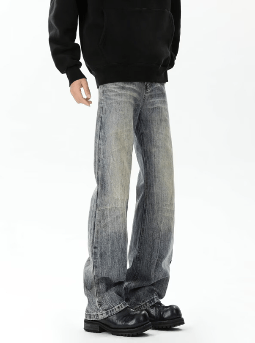 Japanese Brand × Jean American retro washed high street handsome distressed jeans Size US 32 / EU 48 - 4 Thumbnail