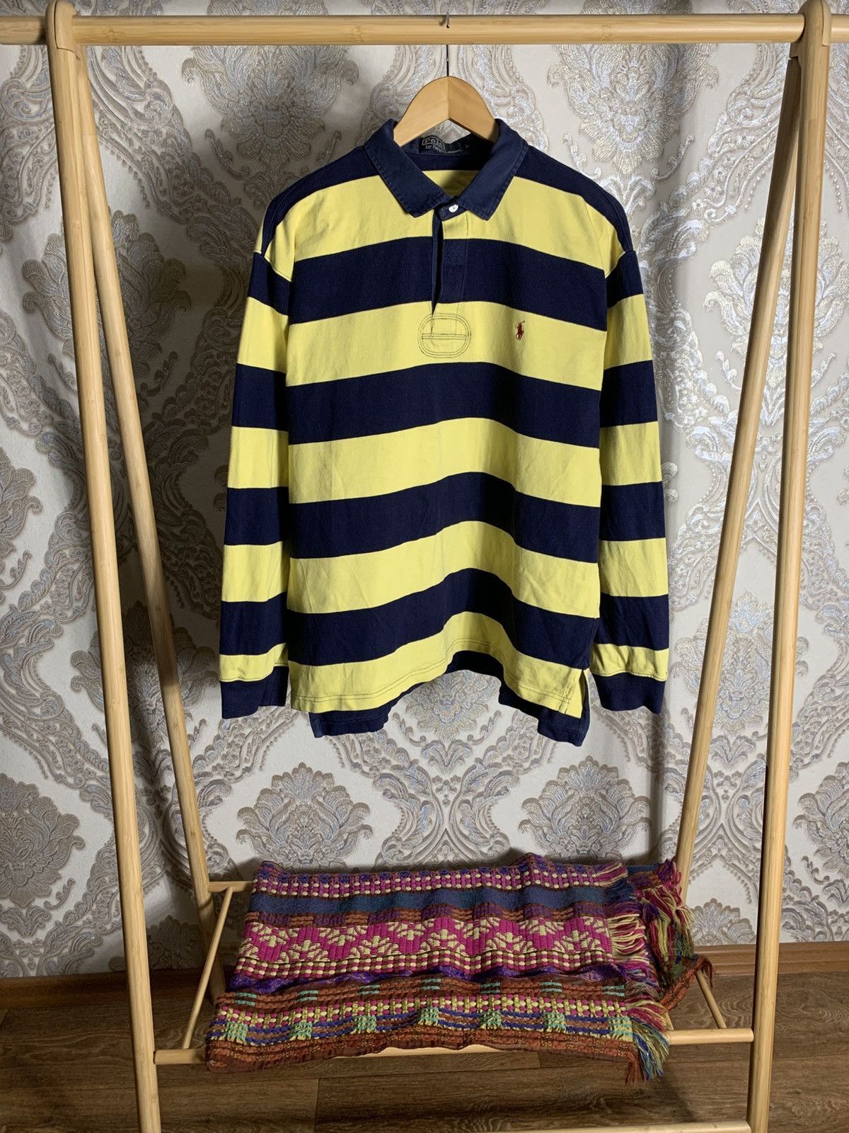 Polo Ralph Lauren VINTAGE POLO RALPH LAUREN DESIGNER RETRO RUGBY CASUAL 90s Size US L / EU 52-54 / 3 - 1 Thumbnail