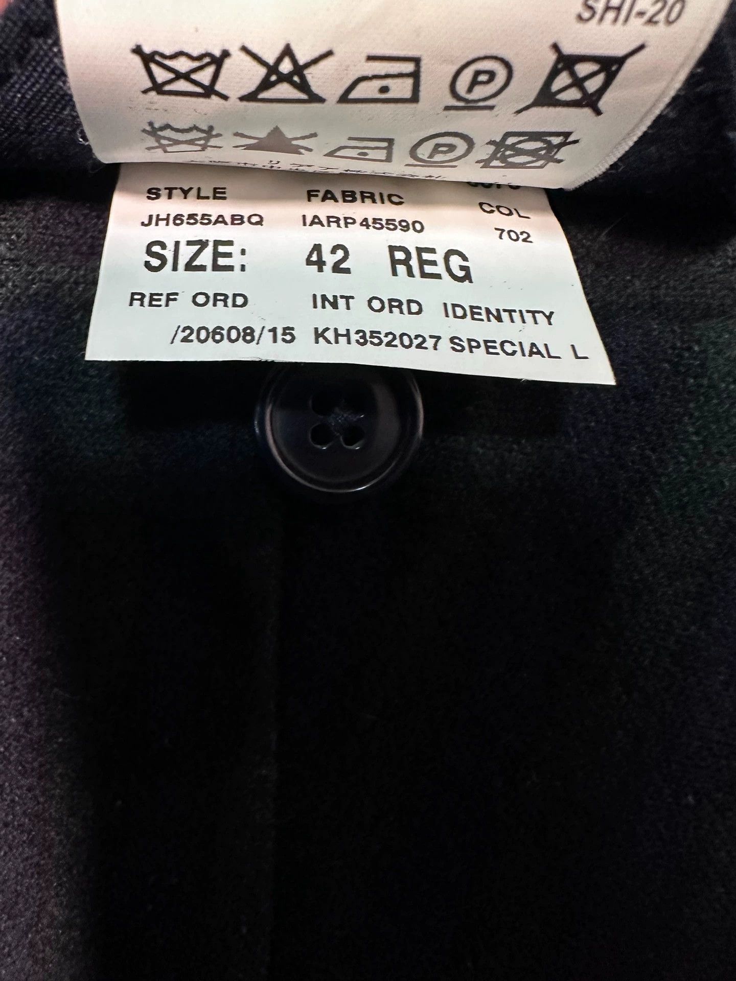 Lardini Lardini Slim DB Peak Lapel Suit 70% Wool B-G Stripe Size 40R - 7 Thumbnail