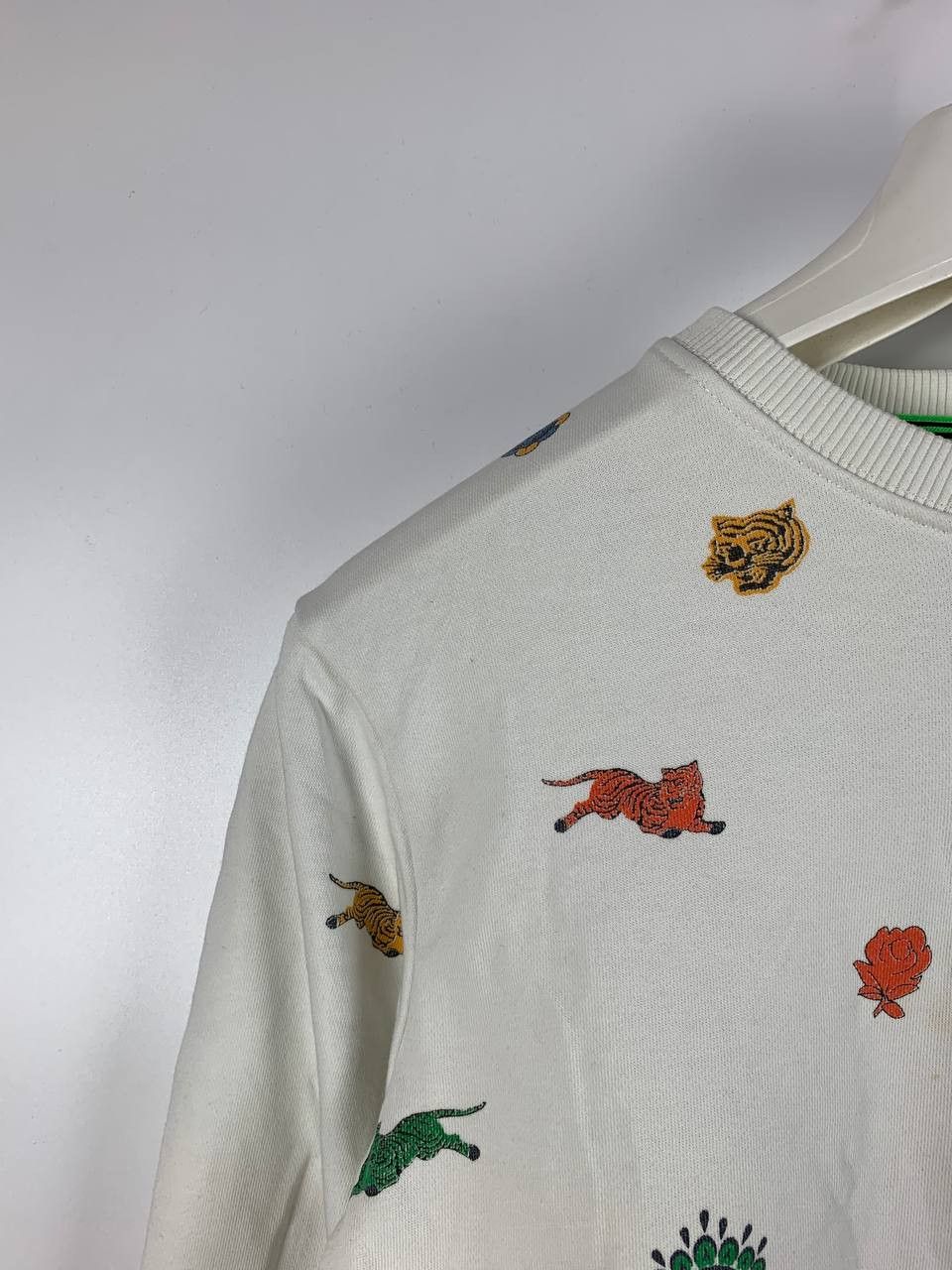Kenzo Kenzo sweatshirt white multi cotton S Size US S / EU 44-46 / 1 - 3 Thumbnail