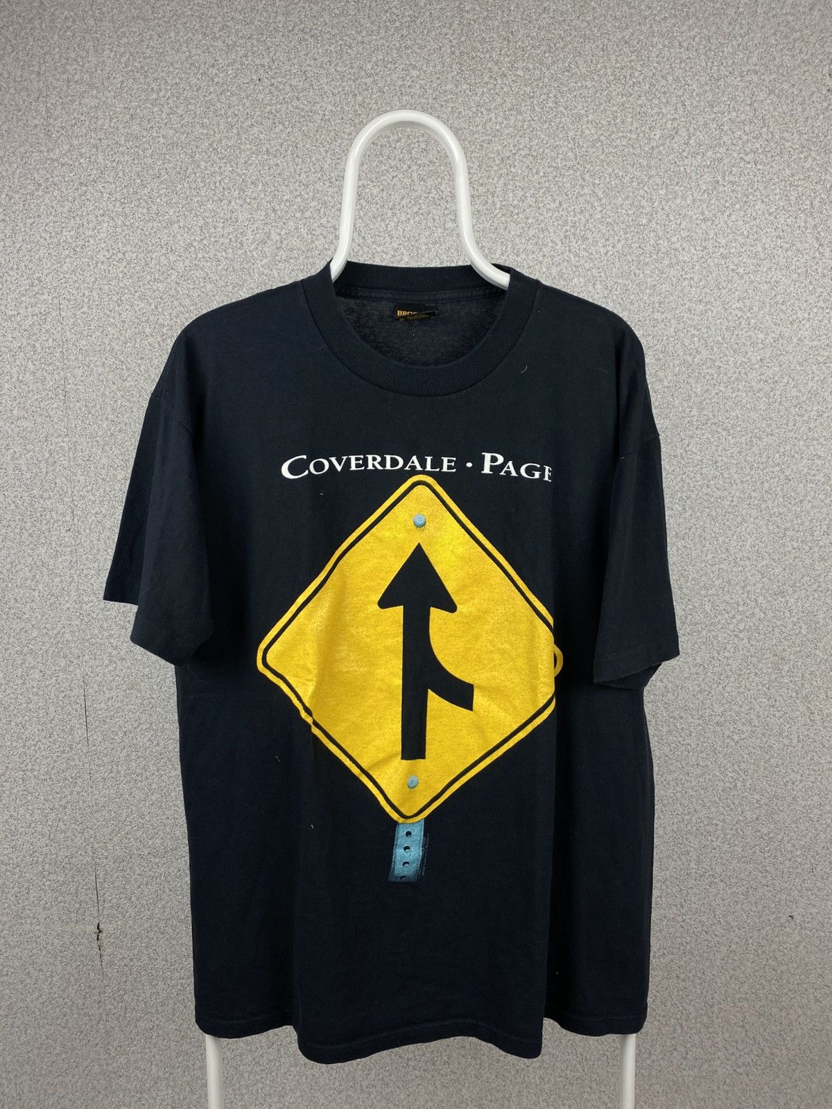 Coverdale Page JAPAN TOUR 1993 Tシャツ L Vintage Rare Coverdale Page 1993 Japan Tour T-Shirt