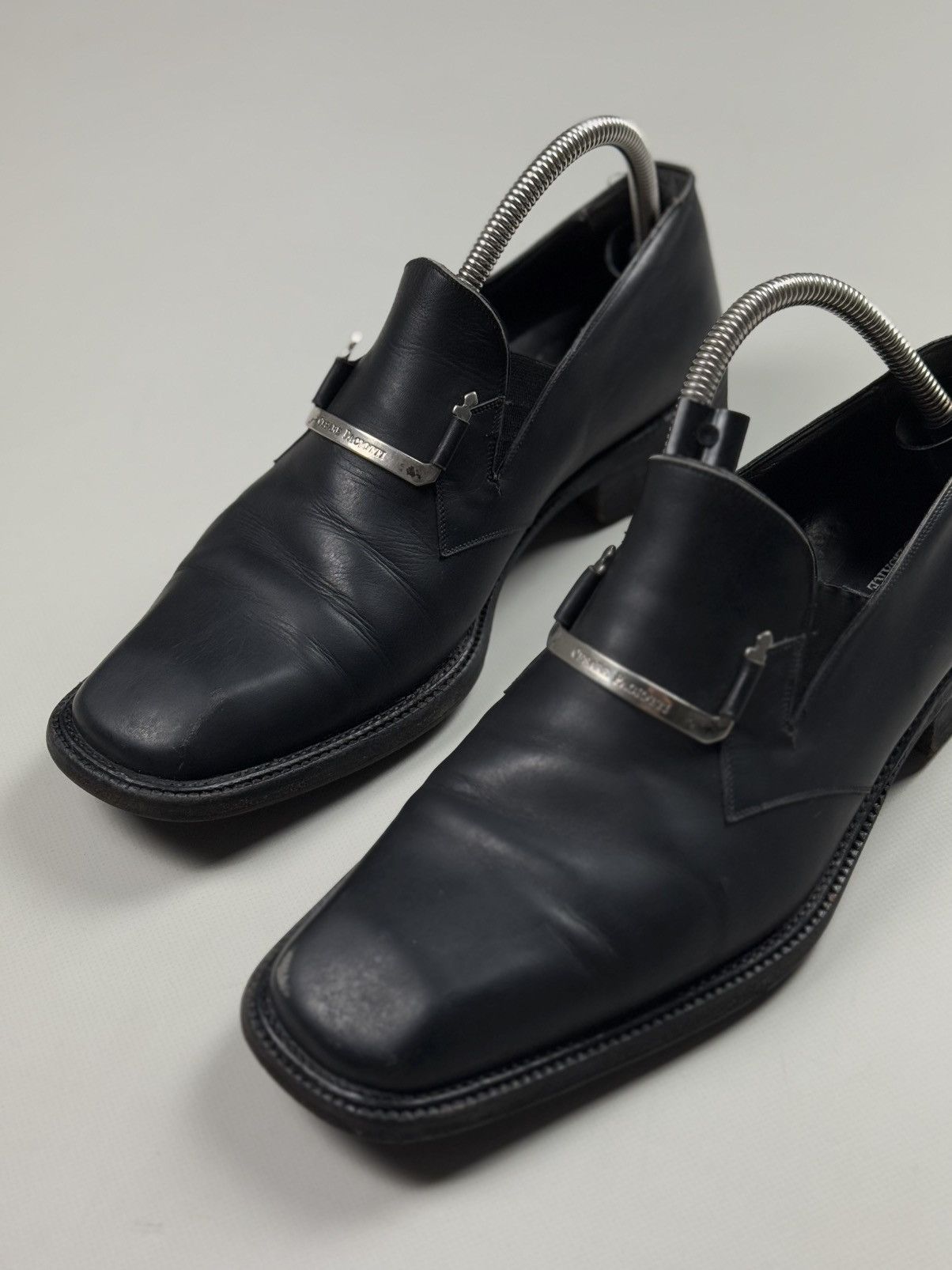 Vintage Cesare Paciotti Vintage Men’s Leather Formal Loafers Shoes Size US 8 / EU 41 - 14 Thumbnail