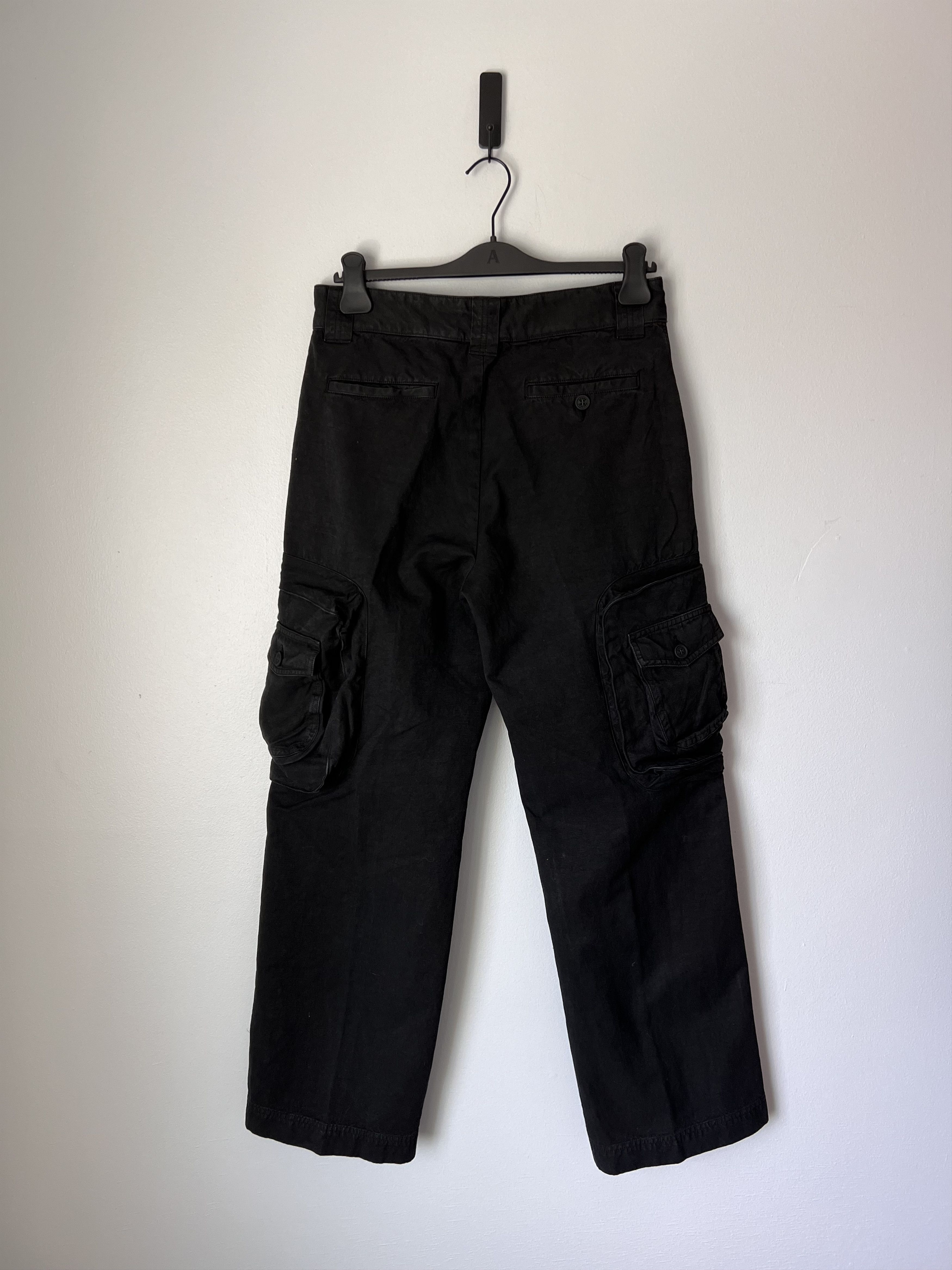 Heron Preston Heron Preston Canvas Cargo Pants in Black Size US 32 / EU 48 - 4 Thumbnail
