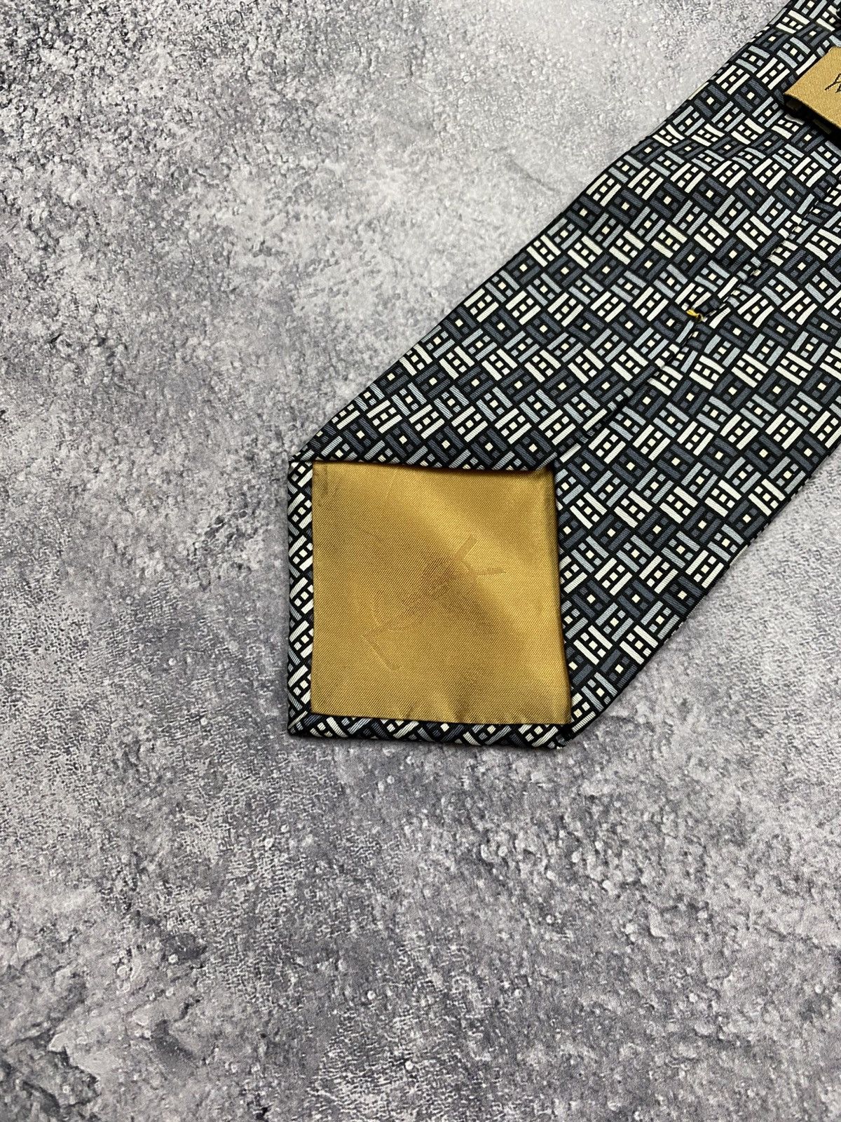 Yves Saint Laurent Yves Saint Laurent Silk Necktie YSL Luxury Ties Monogram Size ONE SIZE - 13 Thumbnail