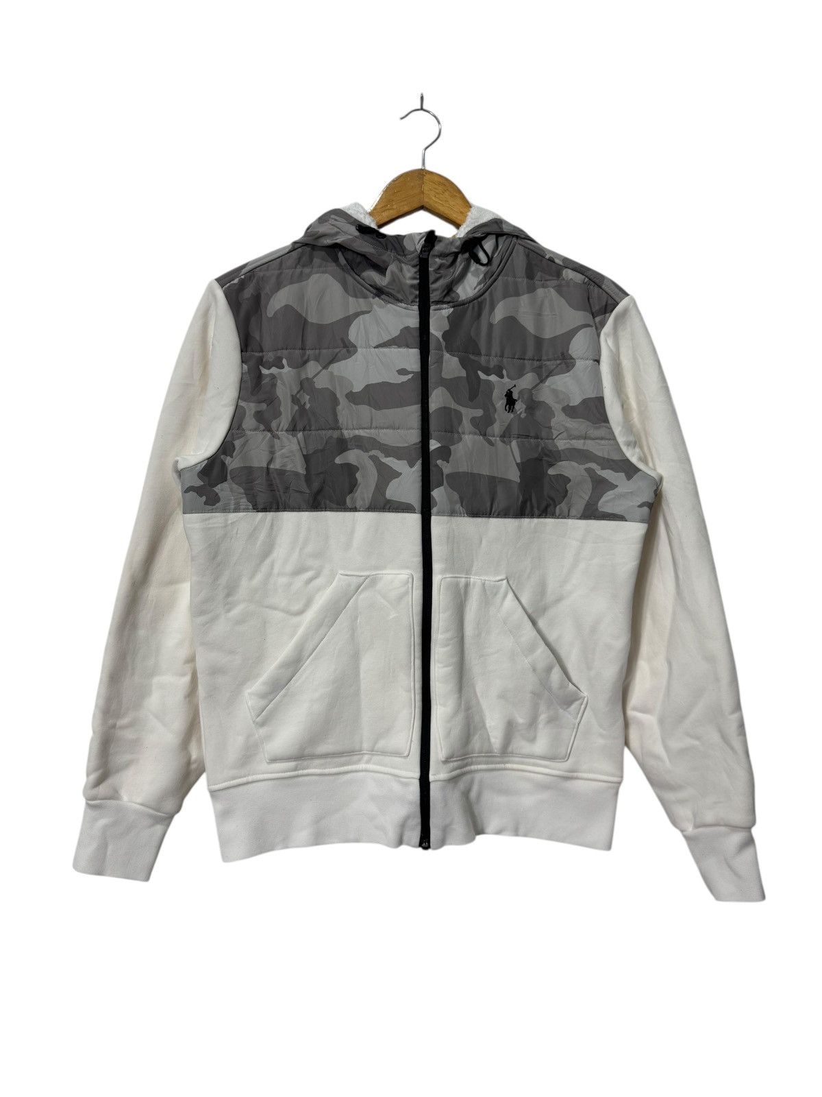 Polo Ralph Lauren Polo Ralph Lauren Camo Hybrid Full-Zip Hoodie Size US S / EU 44-46 / 1 - 1 Thumbnail