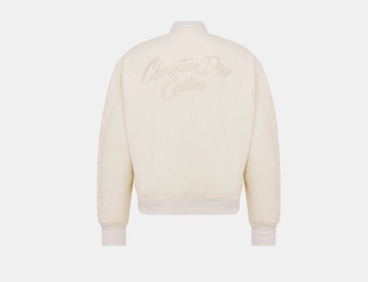 Dior o1w1db10225 143C432G Bomber Jacket in Ecru Size US M / EU 48-50 / 2 - 2 Thumbnail