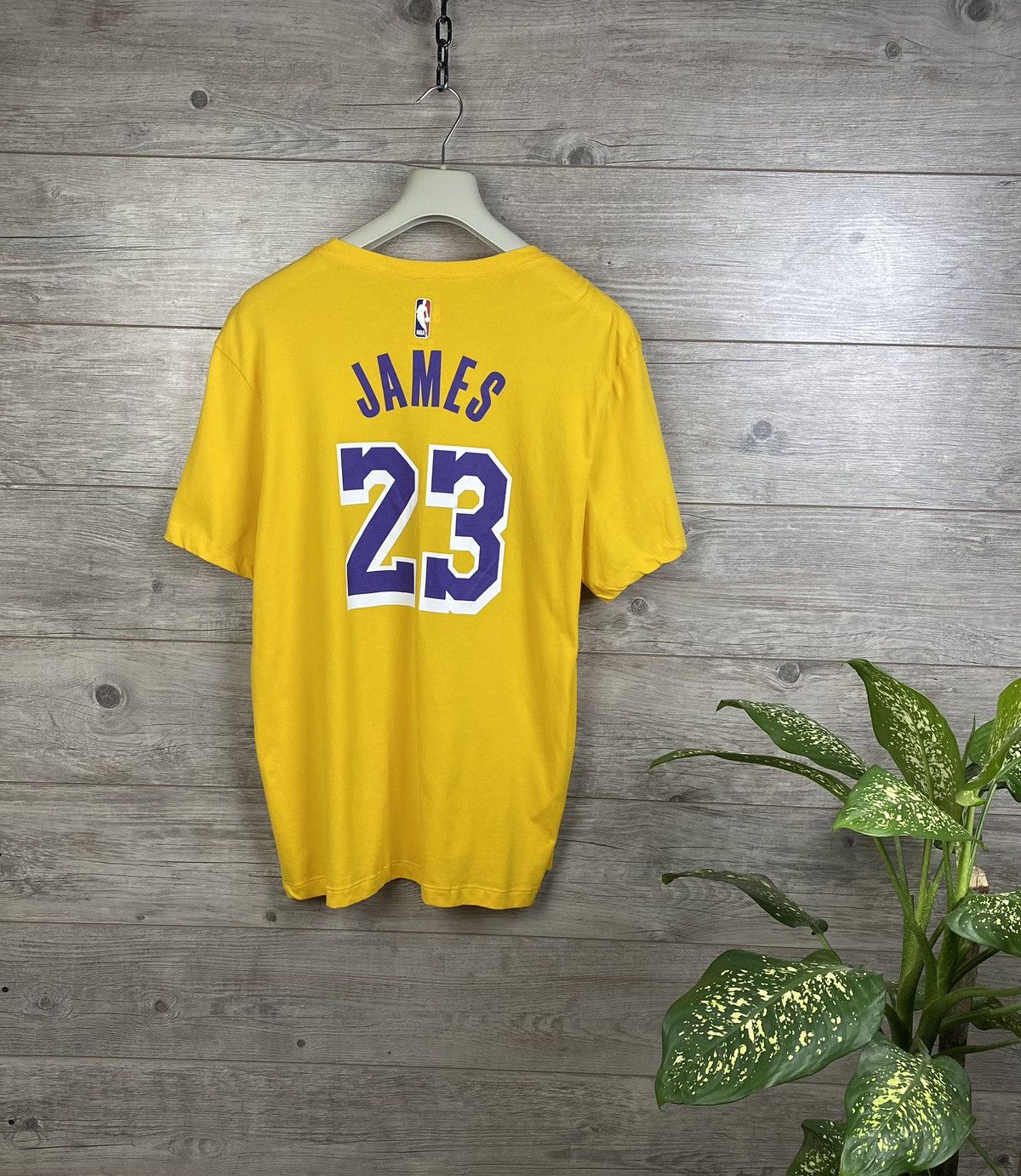 Nike Nike James Lebron LAL Dry Tee BQ1540-743 size L Size US XL / EU 56 / 4 - 5 Thumbnail