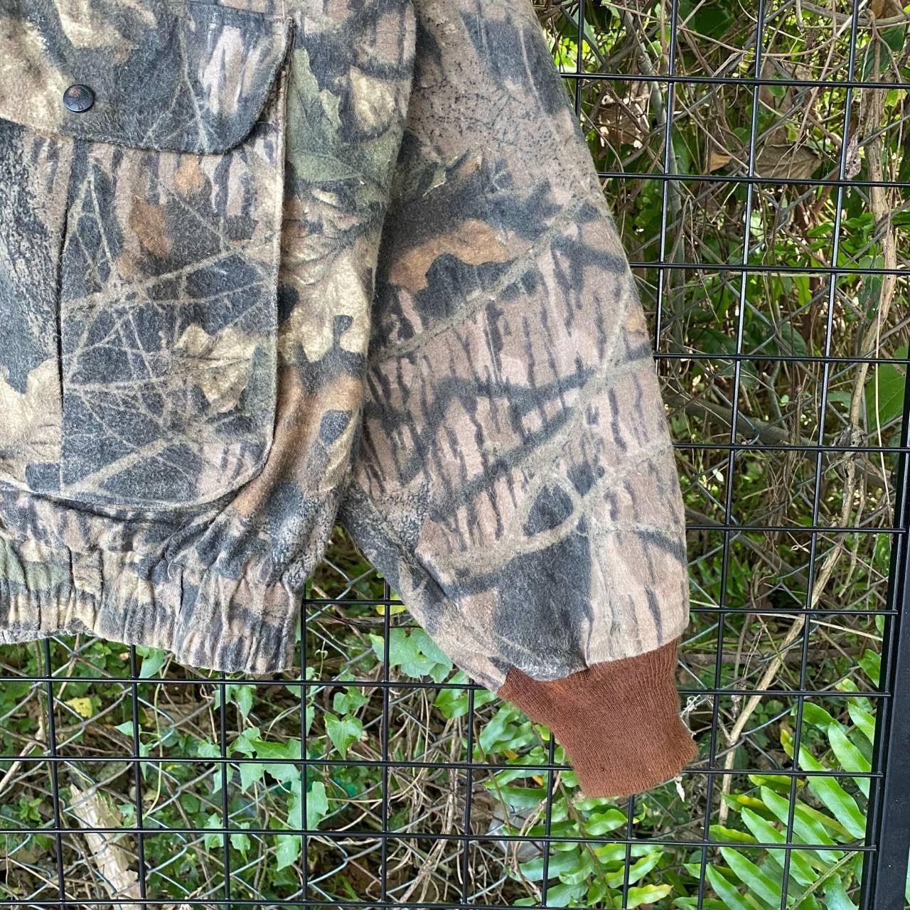 Mossy Oaks × Realtree × Vintage Vtg Mousy Oaks Big Pocket Zipper Jacket Size US XL / EU 56 / 4 - 5 Thumbnail