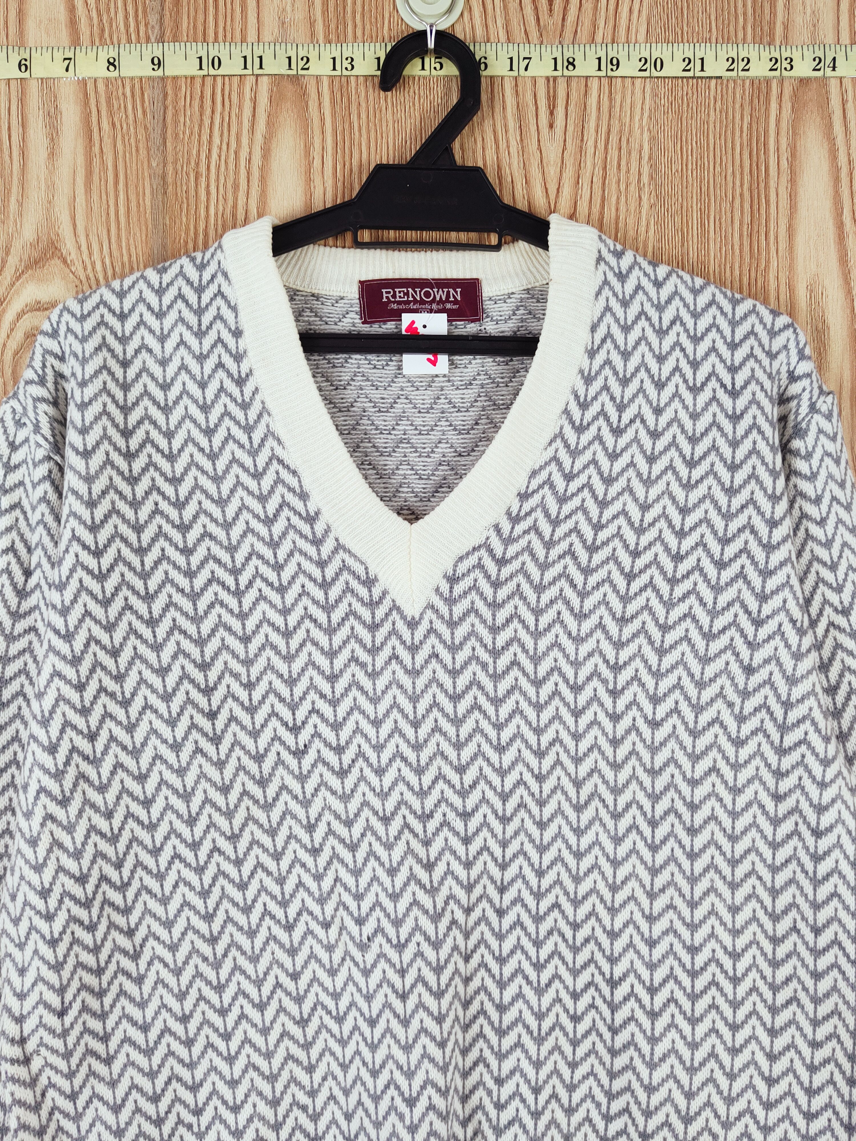RENOWN Renown Gray Knitwear Sweatshirts #W302 Size US M / EU 48-50 / 2 - 2 Thumbnail