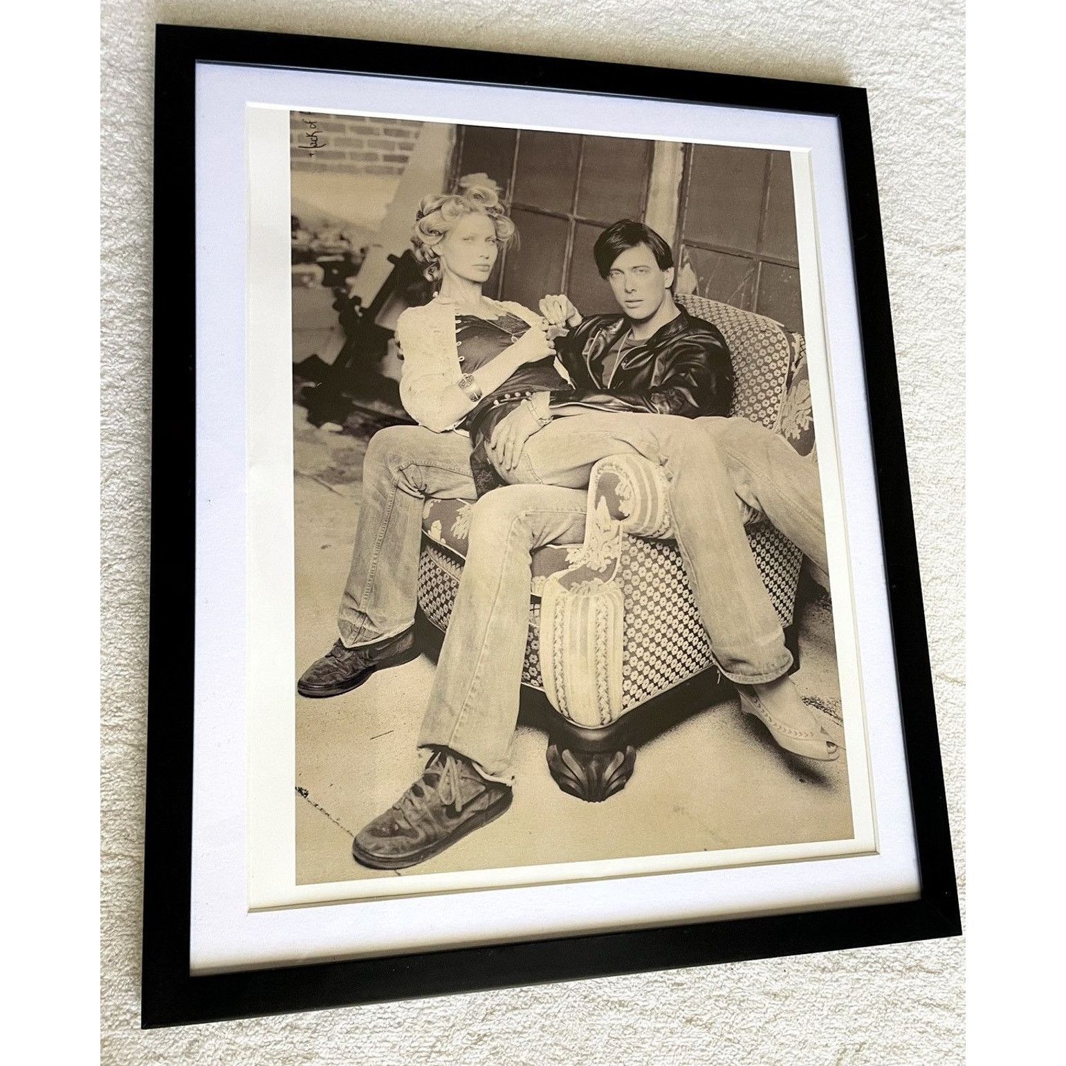 Chrome Hearts × Vintage Chrome Hearts vintage photo 9x11 Framed poster Size ONE SIZE - 2 Thumbnail