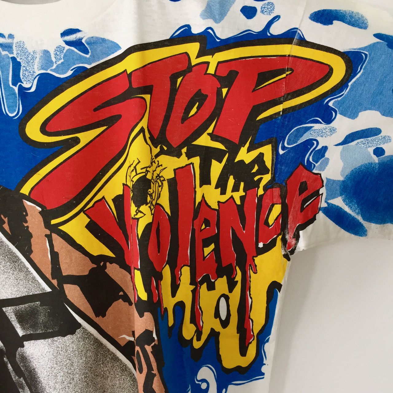 Vintage VINTAGE 1994 STOP THE VIOLENCE SPICE 1 TEE Size US XL / EU 56 / 4 - 3 Thumbnail